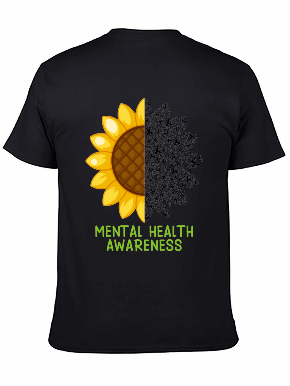 Mental Health Awareness Sunflower T-Shirt