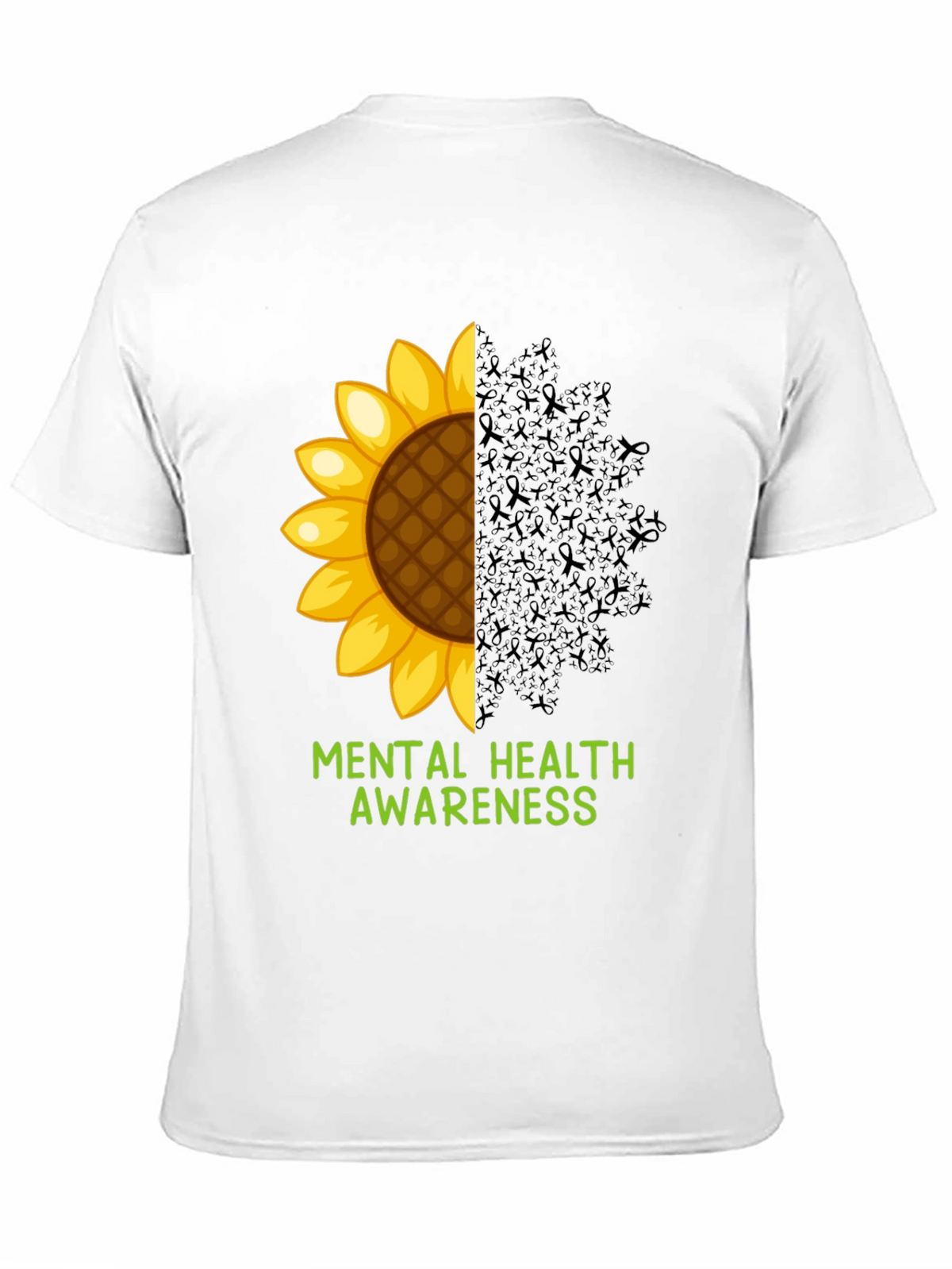 Mental Health Awareness Sunflower T-Shirt