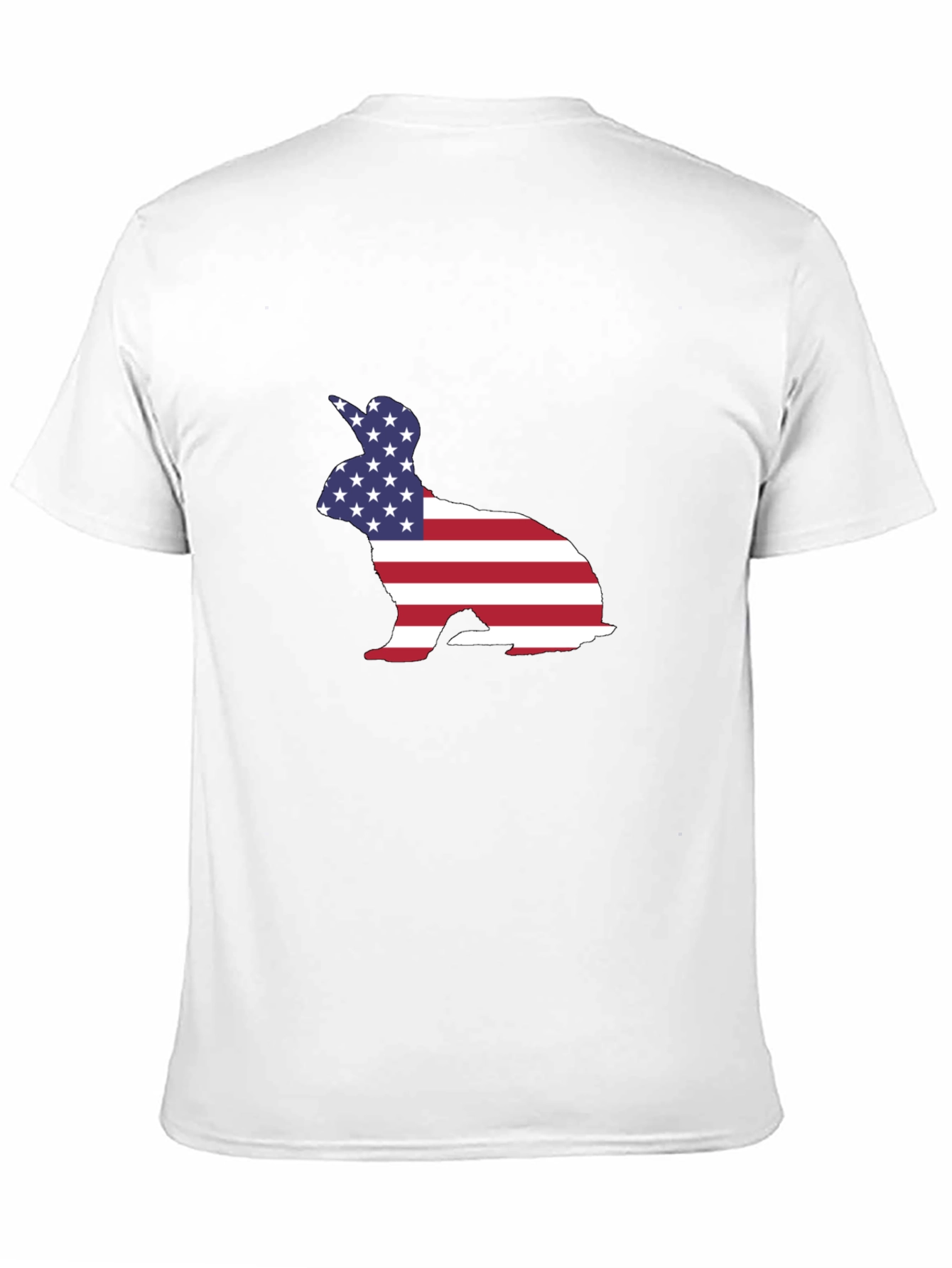 American Flag Bunny Graphic Tee