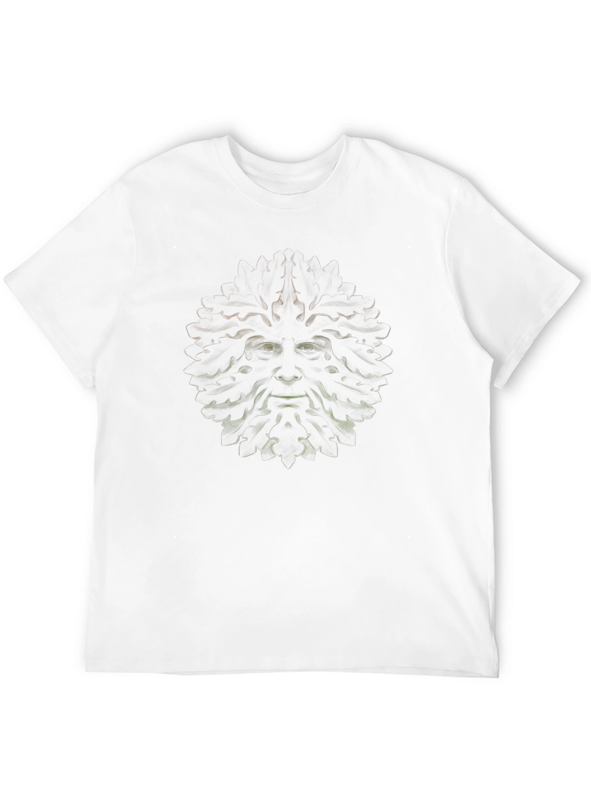 Green Man Graphic T-Shirt - Unique Design