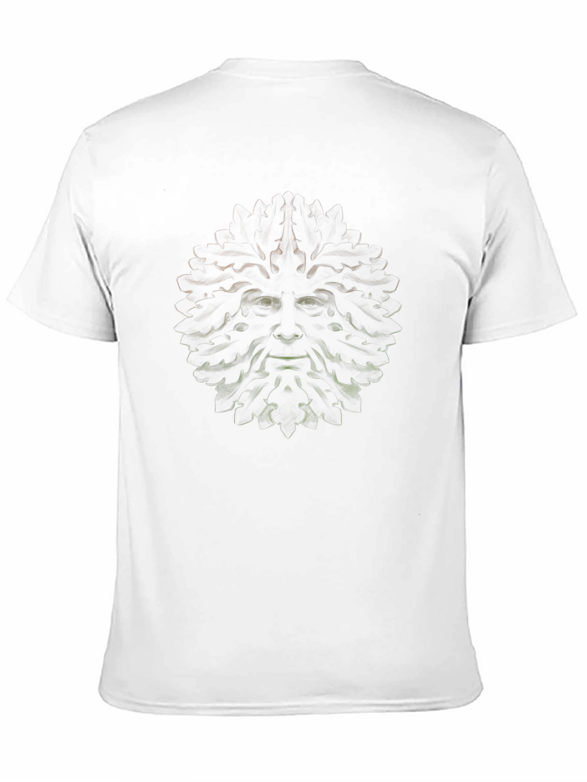 Green Man Graphic T-Shirt - Unique Design