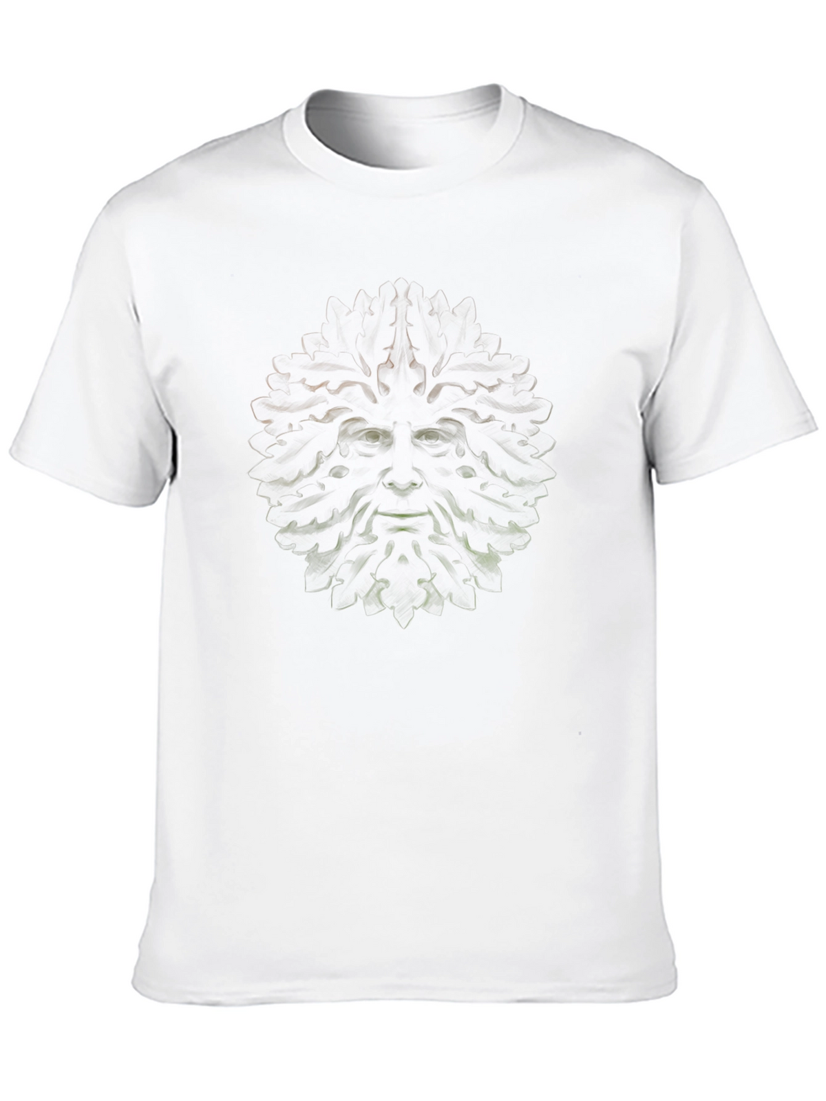 Green Man Graphic T-Shirt - Unique Design