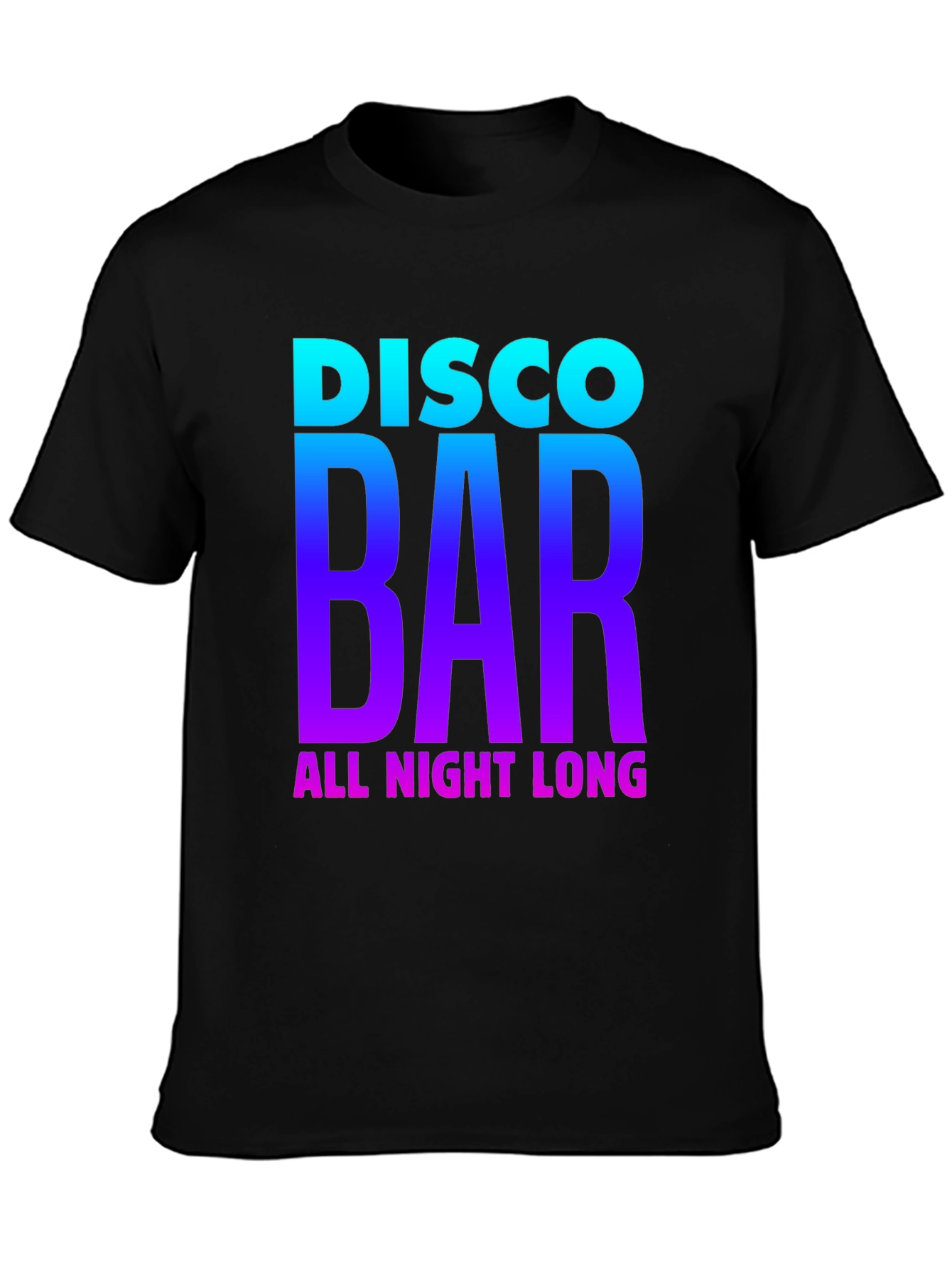 Disco Bar All Night Long Graphic Tee