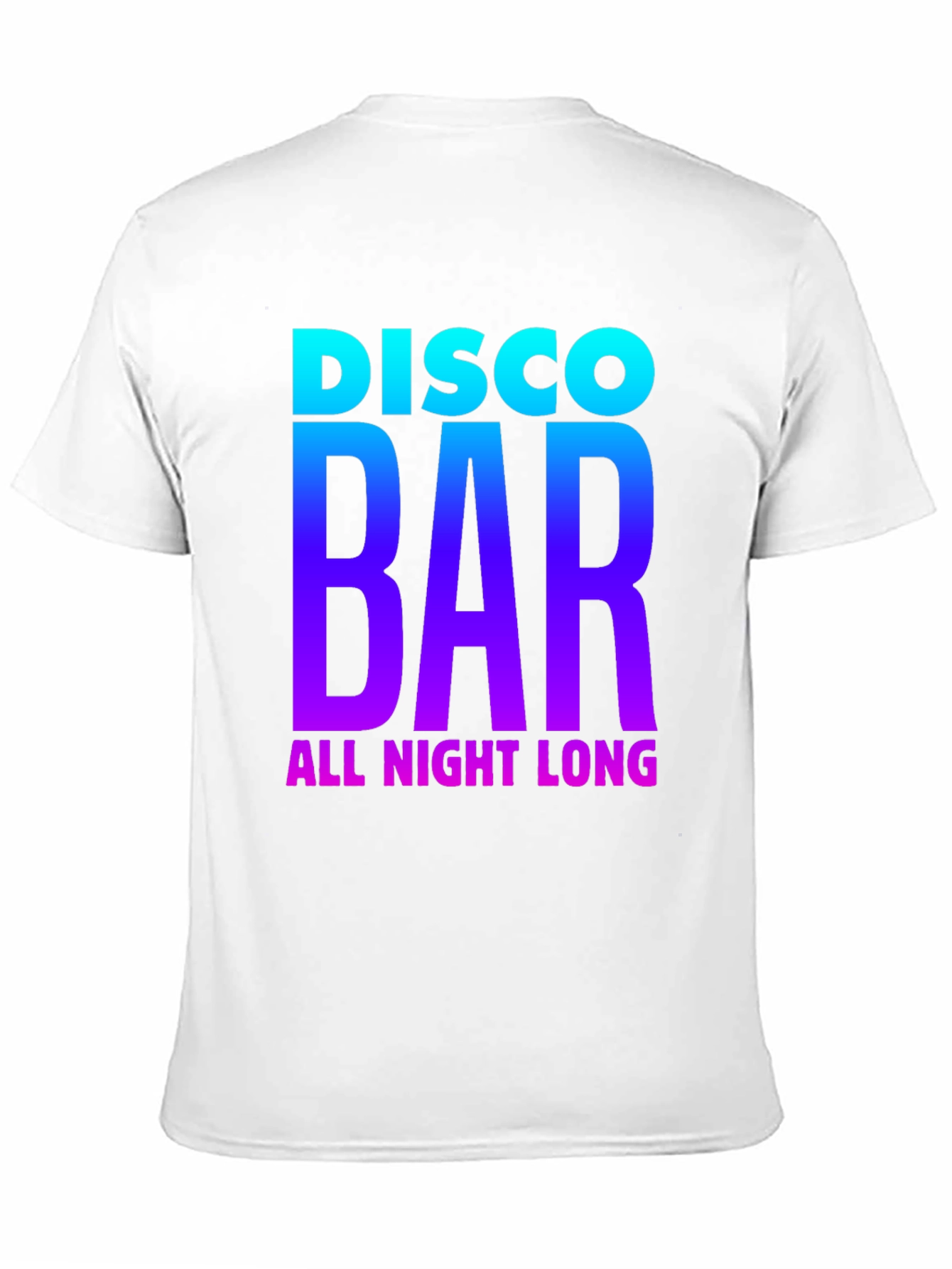 Disco Bar All Night Long Graphic Tee