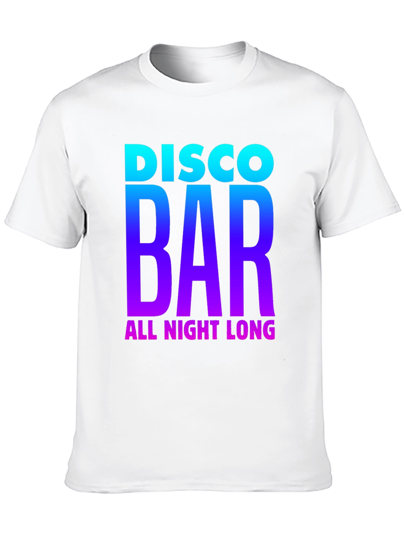 Disco Bar All Night Long Graphic Tee