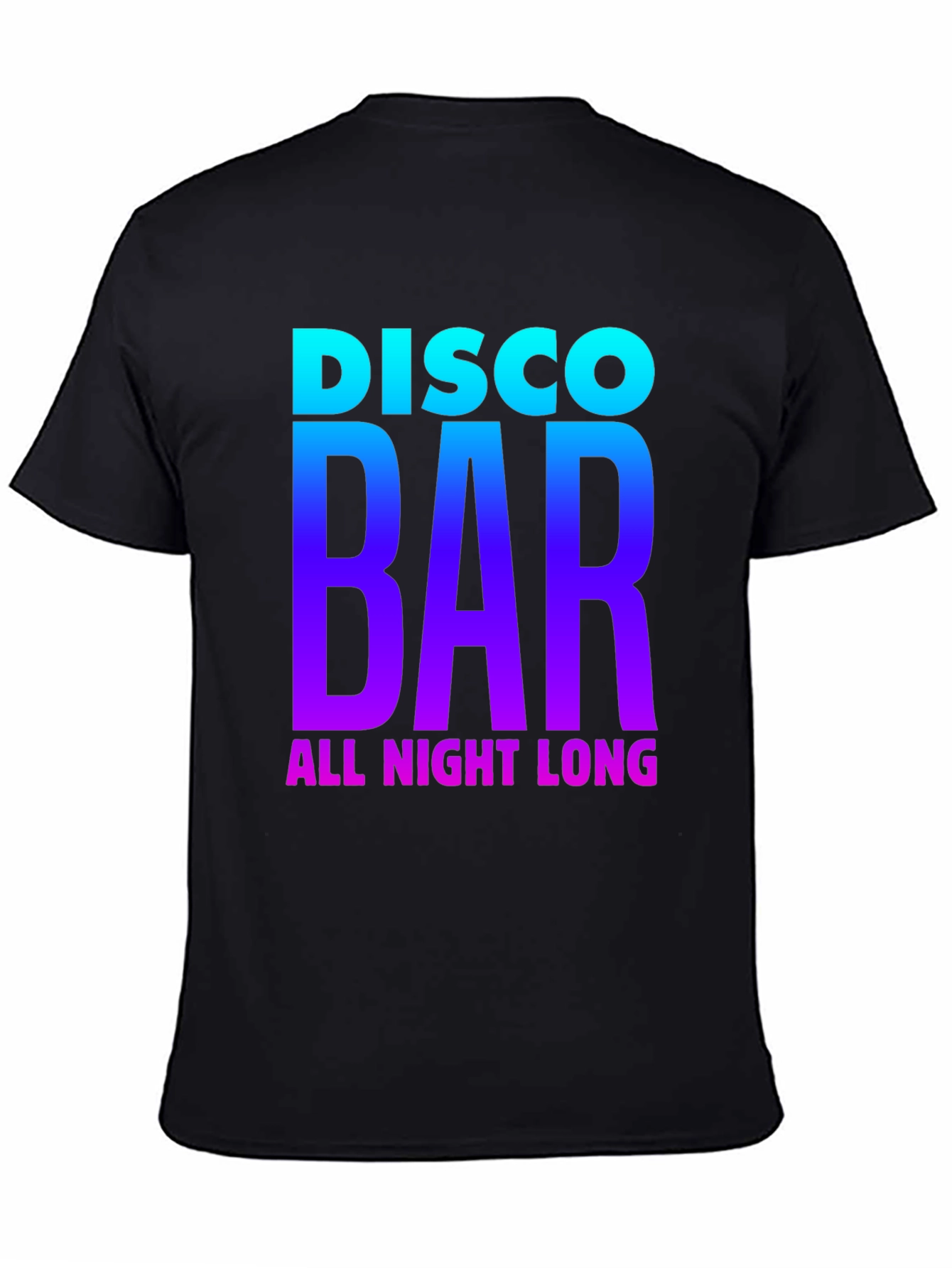 Disco Bar All Night Long Graphic Tee