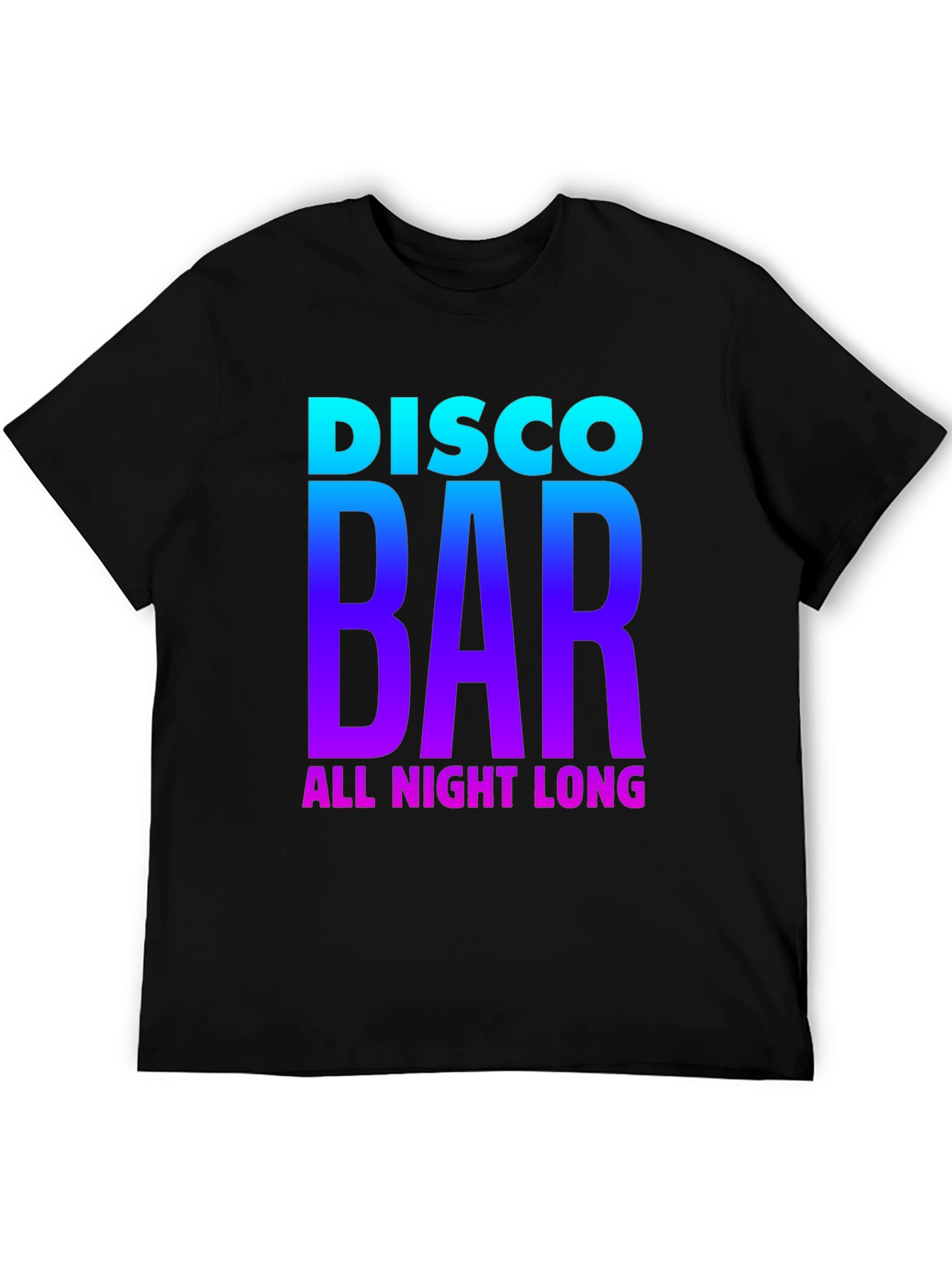 Disco Bar All Night Long Graphic Tee