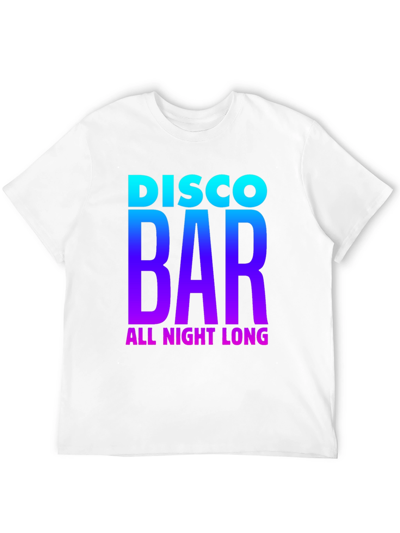 Disco Bar All Night Long Graphic Tee
