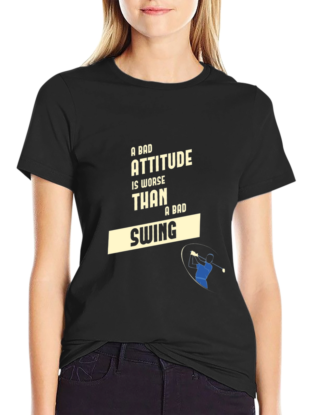 Golf Attitude Graphic Tee