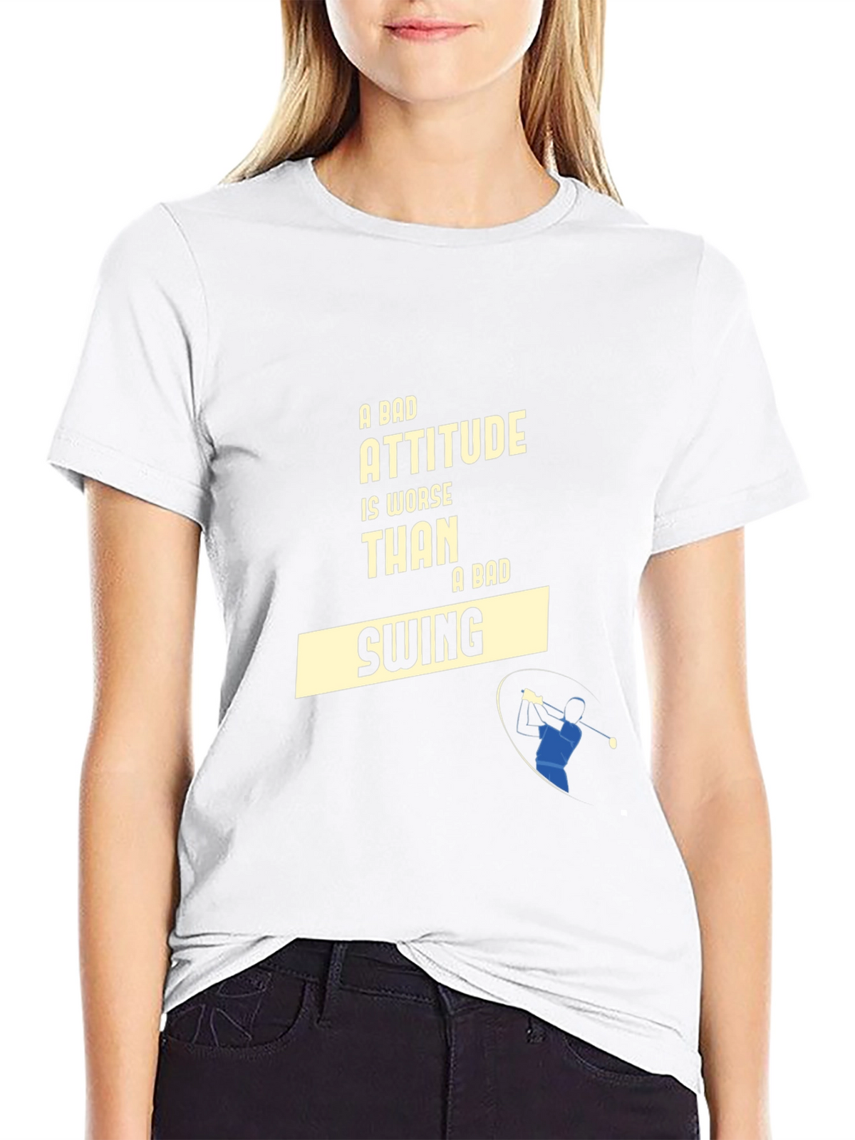 Golf Attitude Graphic Tee