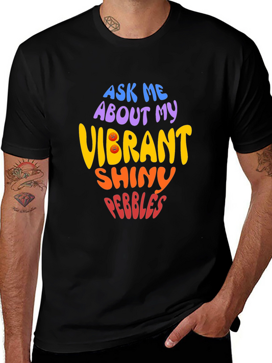 Vibrant Shiny Pebbles Graphic Tee