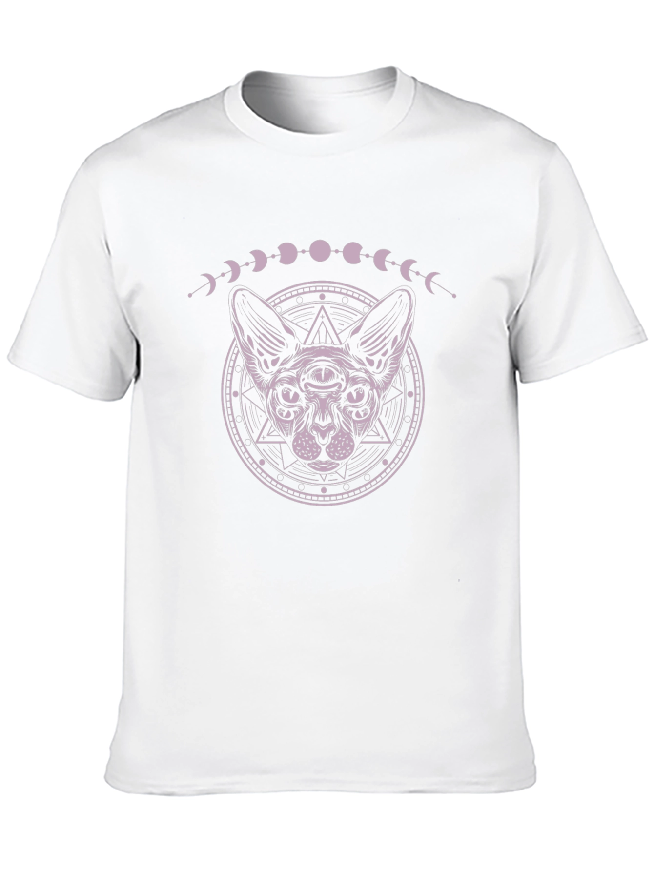 Mystic Cat Graphic T-Shirt - Third Eye Design