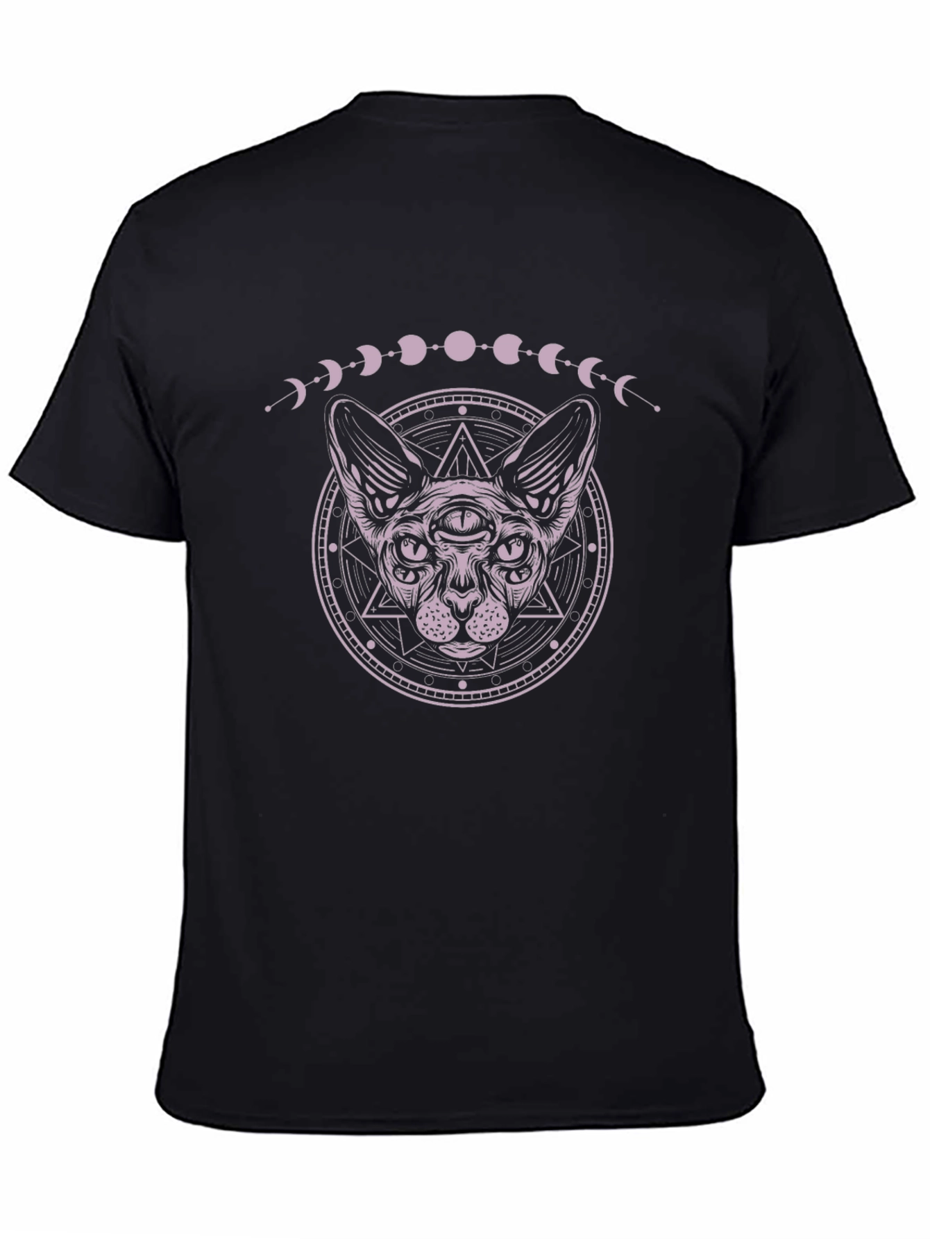 Mystic Cat Graphic T-Shirt - Third Eye Design