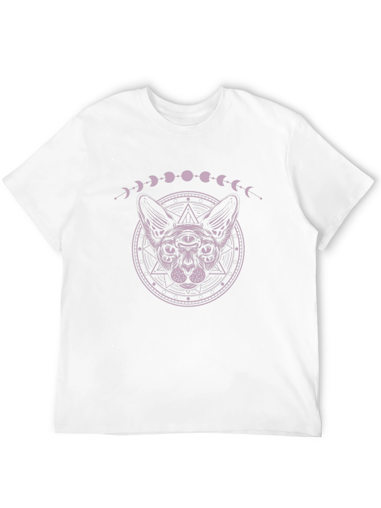 Mystic Cat Graphic T-Shirt - Third Eye Design