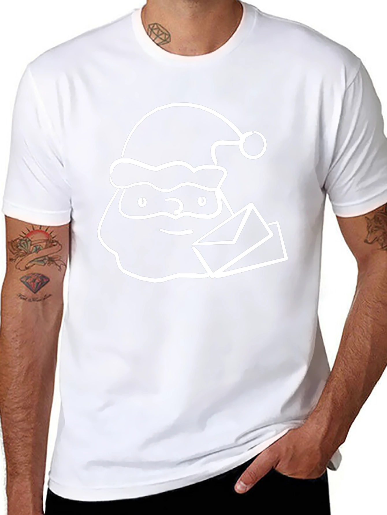 Santa Claus T-Shirt - Holiday Style