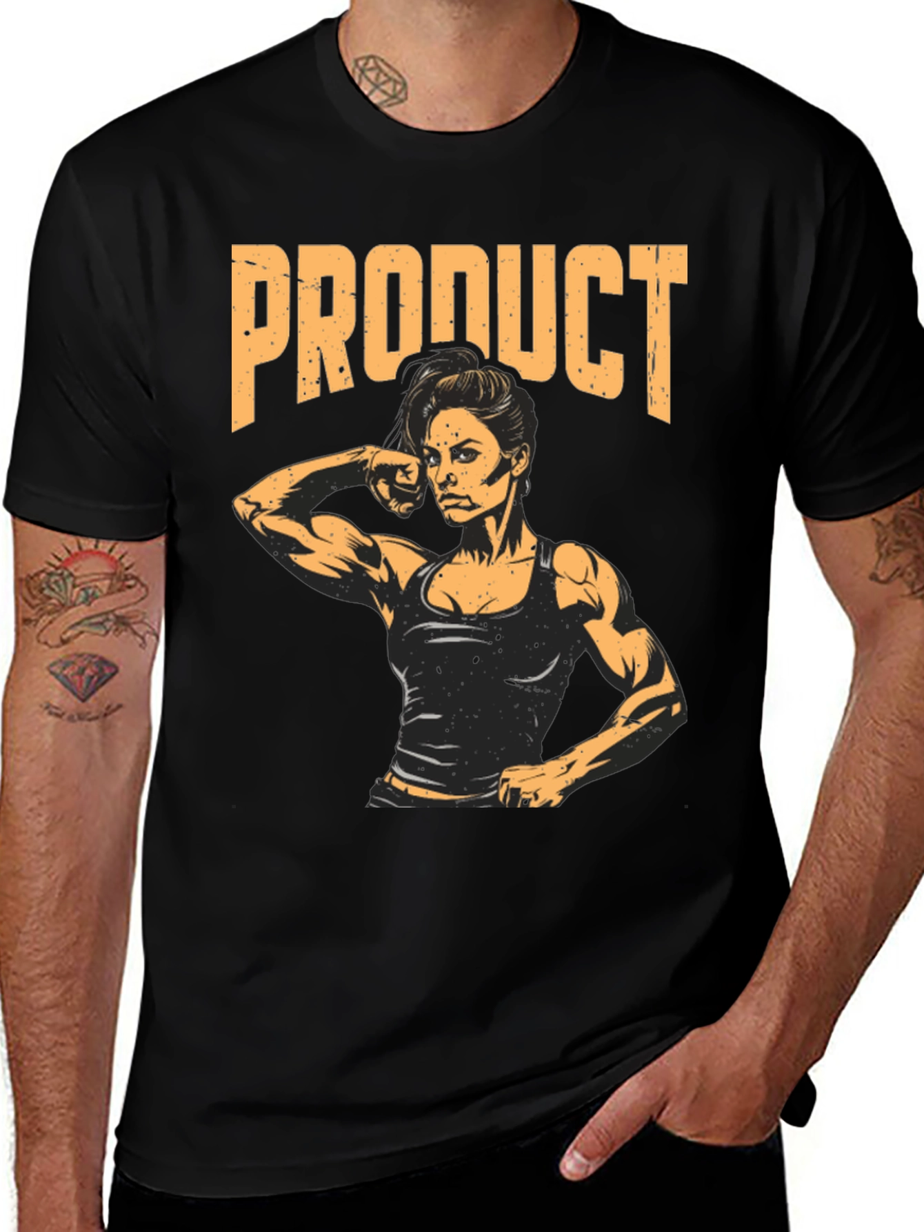 PRODUCT Womens Fitness Graphic T-Shirt