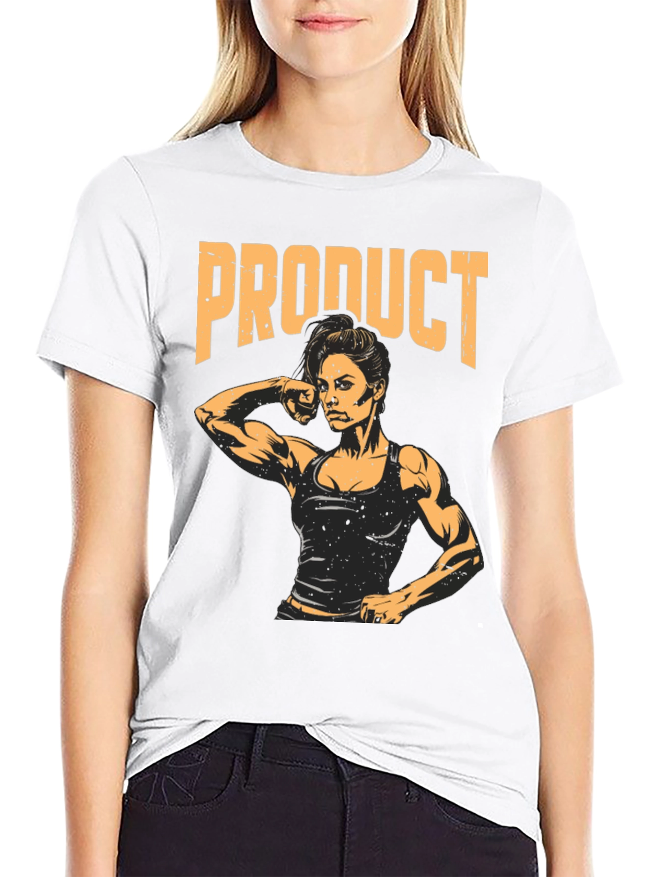 PRODUCT Womens Fitness Graphic T-Shirt
