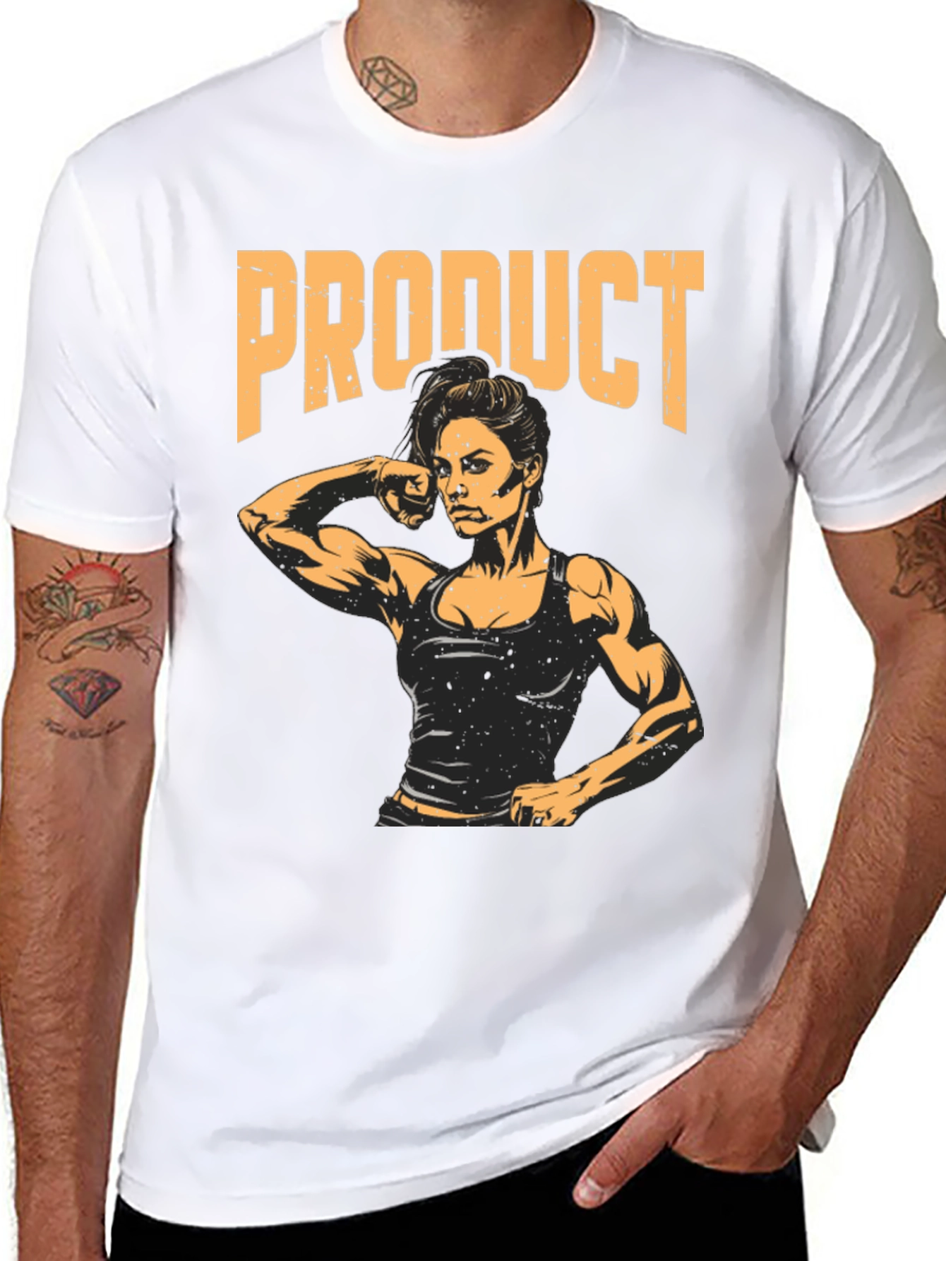 PRODUCT Womens Fitness Graphic T-Shirt