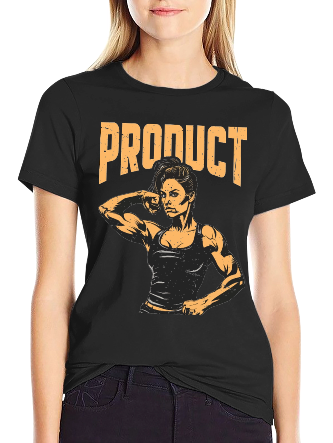 PRODUCT Womens Fitness Graphic T-Shirt