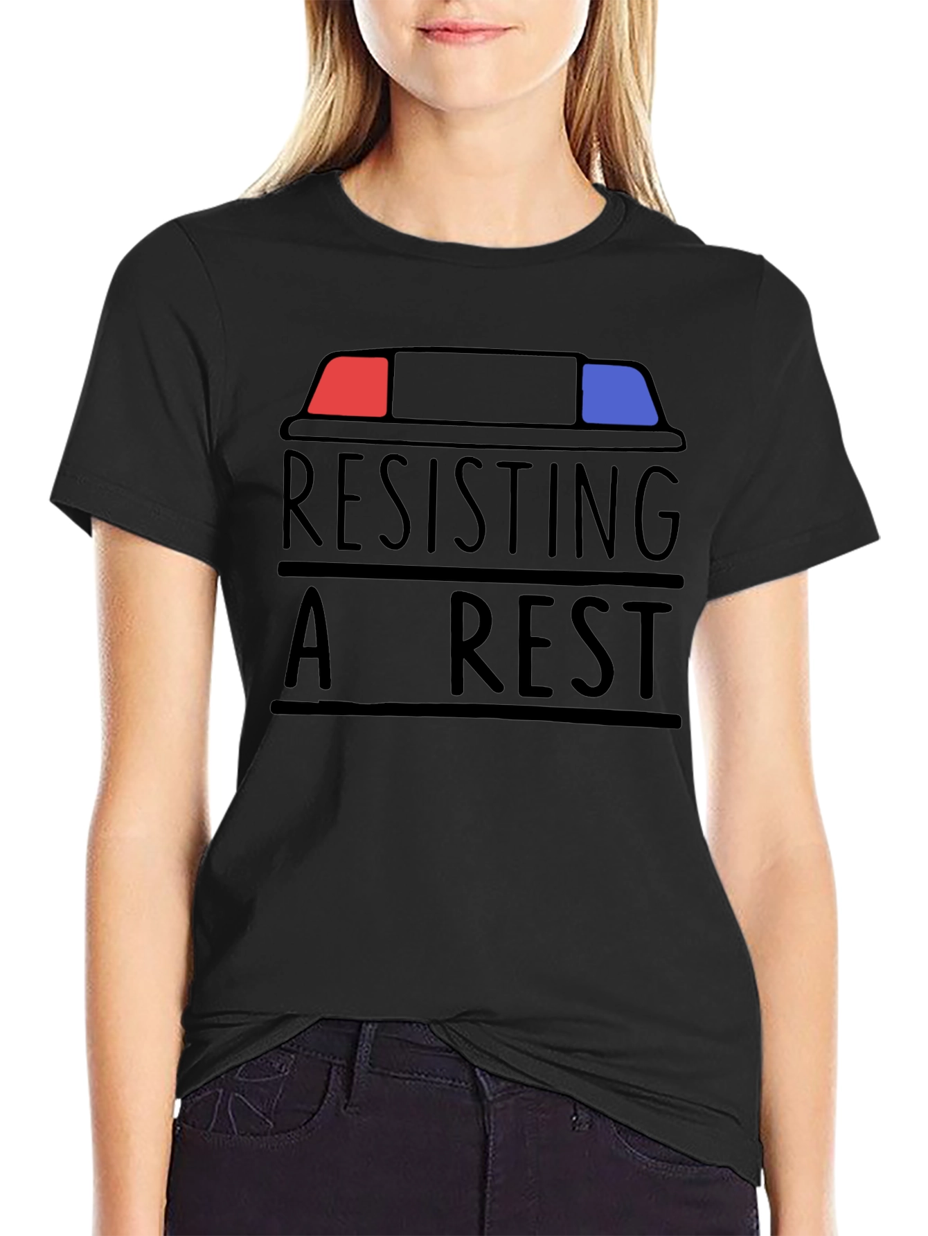 Resisting Arrest T-Shirt - Funny Slogan Tee