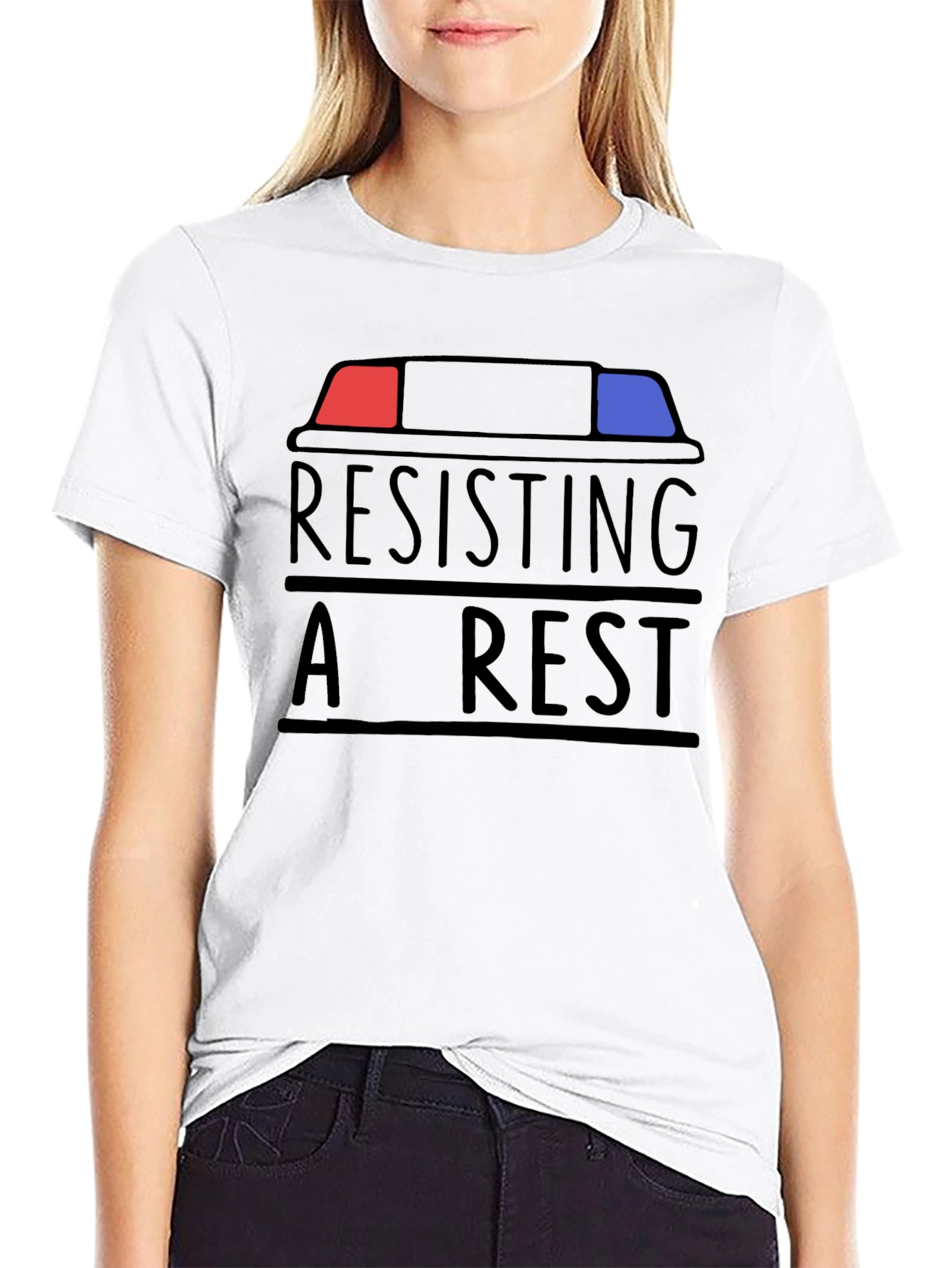 Resisting Arrest T-Shirt - Funny Slogan Tee