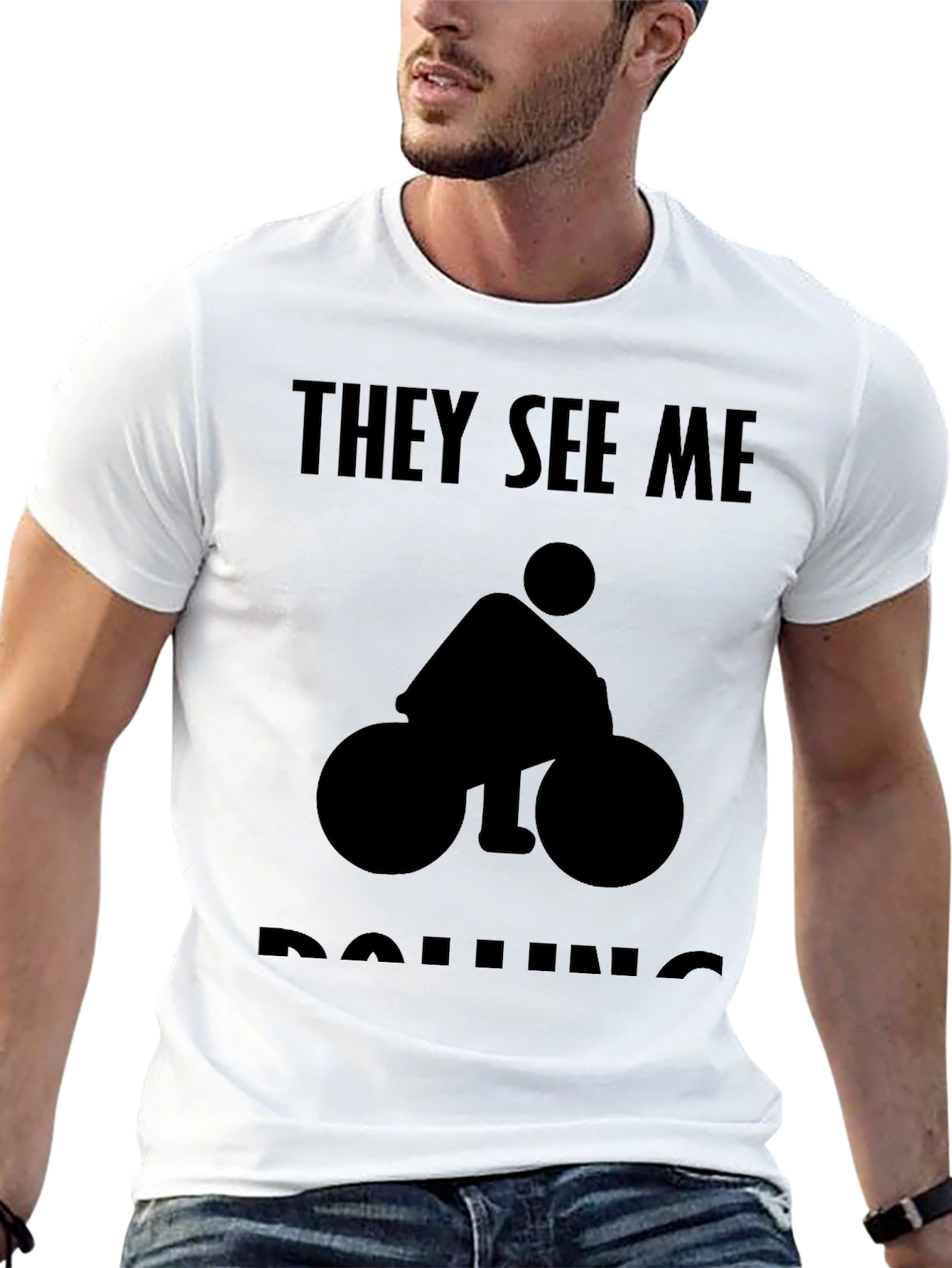 They See Me Rolling Funny Bike T-Shirt