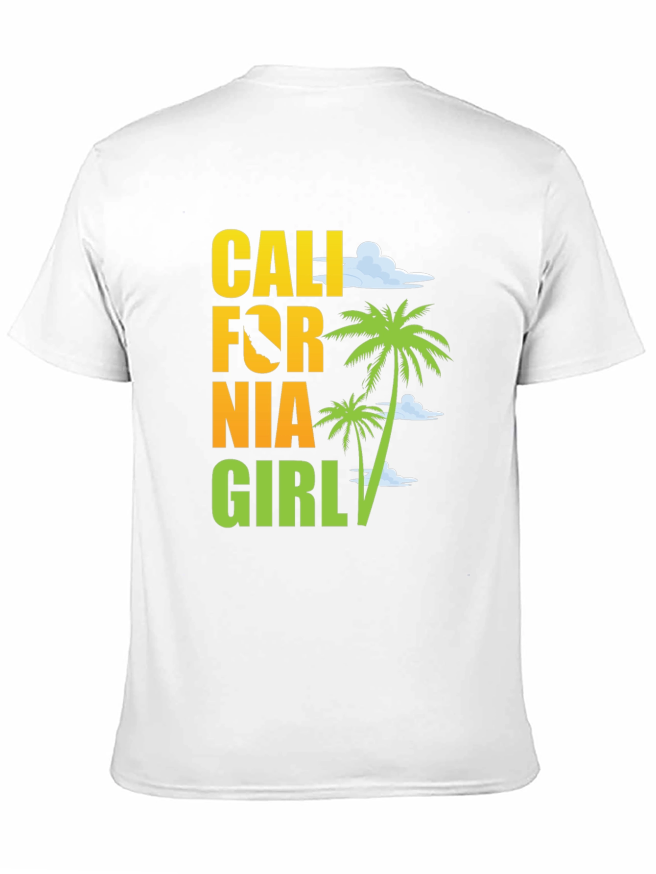 California Girl Graphic Tee - Beach Vibes T-Shirt