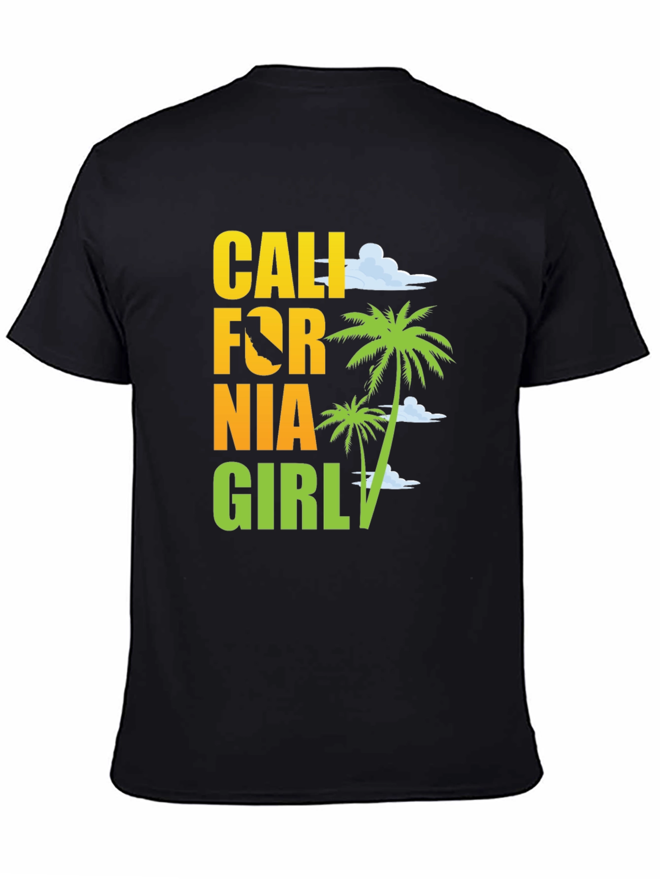 California Girl Graphic Tee - Beach Vibes T-Shirt