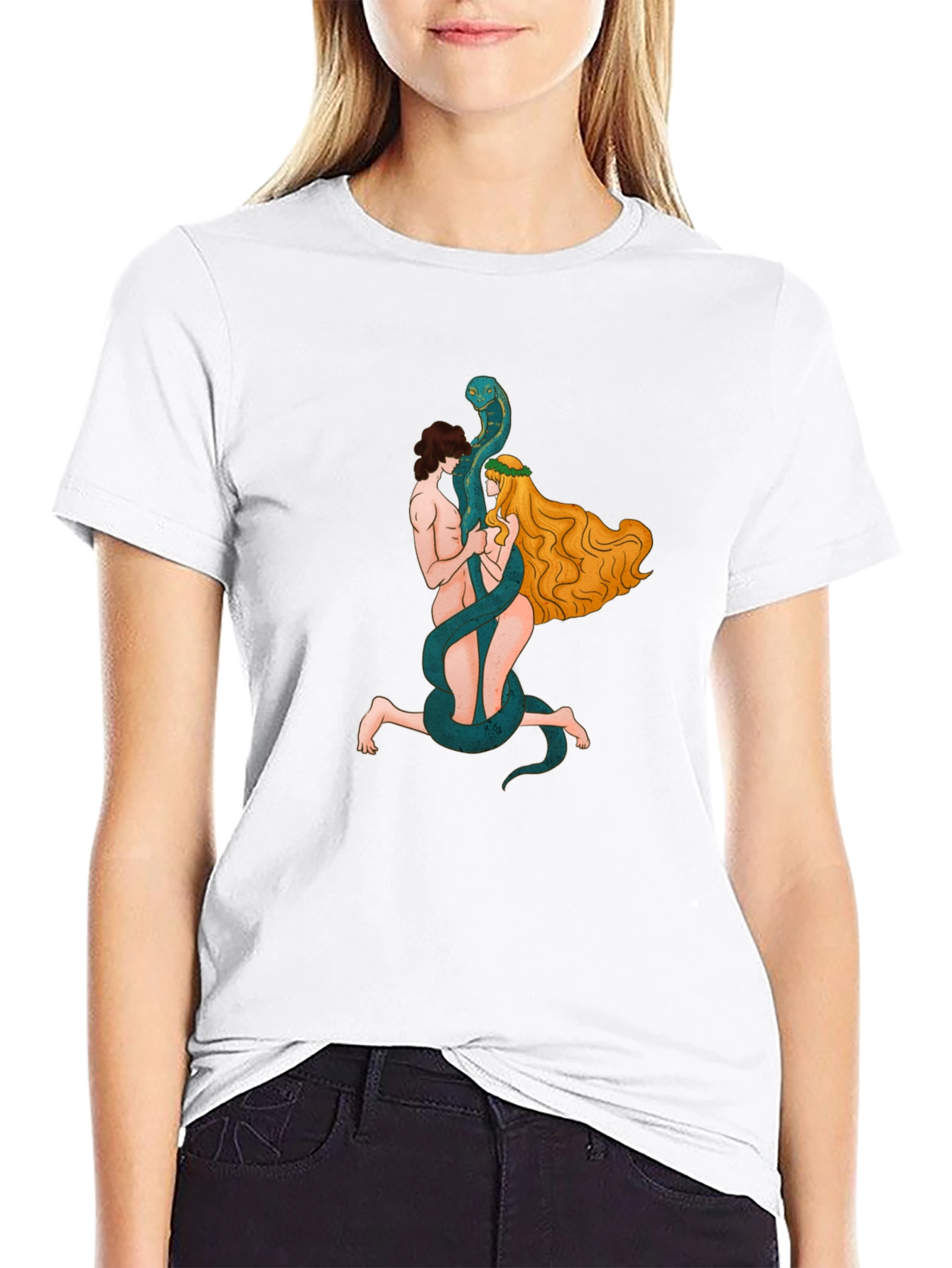 Adam and Eve Graphic Tee