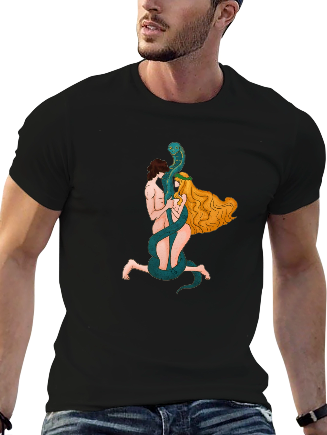 Adam and Eve Graphic Tee