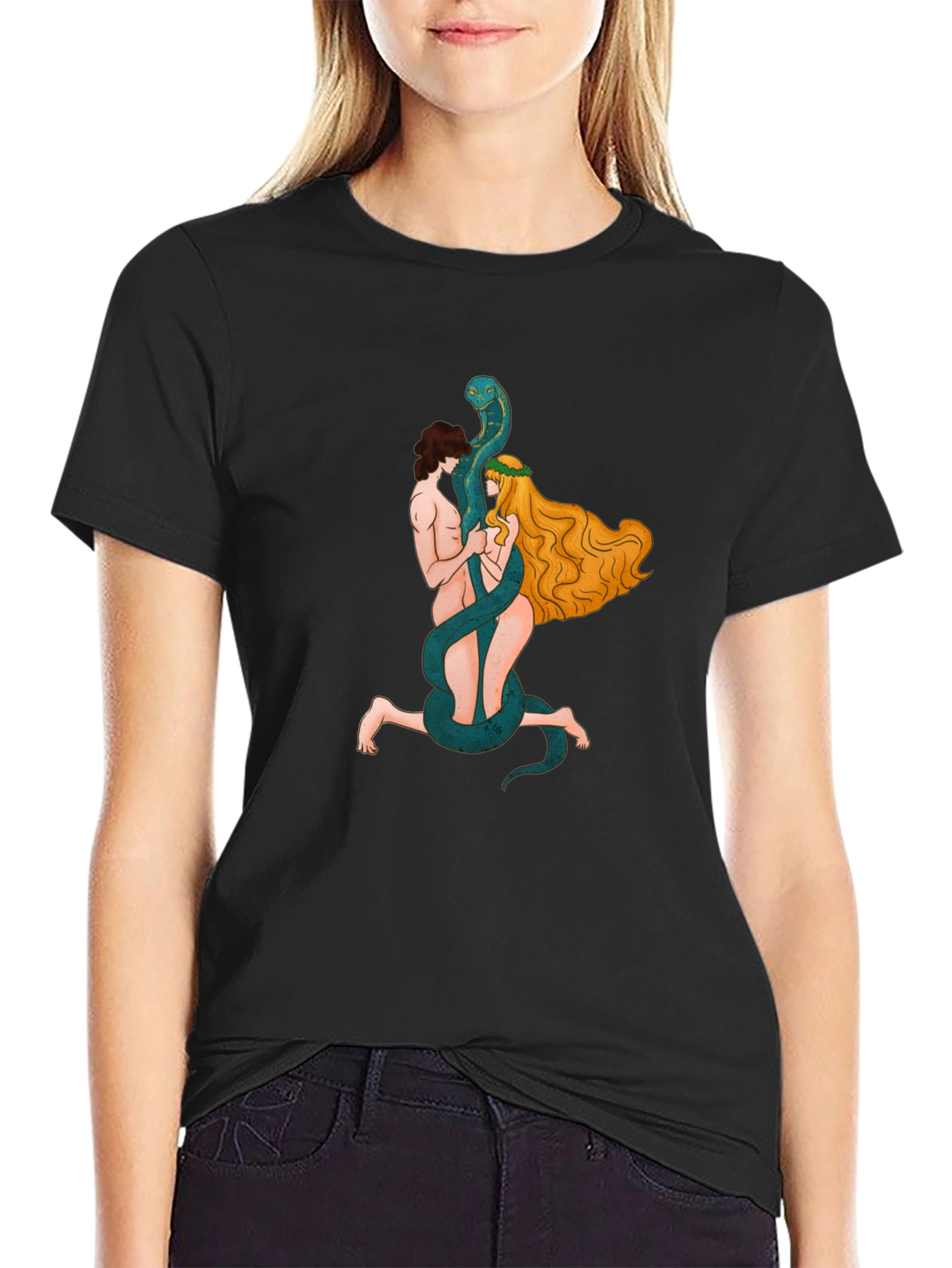 Adam and Eve Graphic Tee