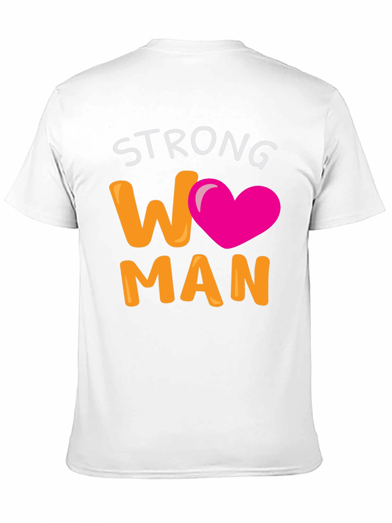 Strong Woman T-Shirt - Black Empowering Design