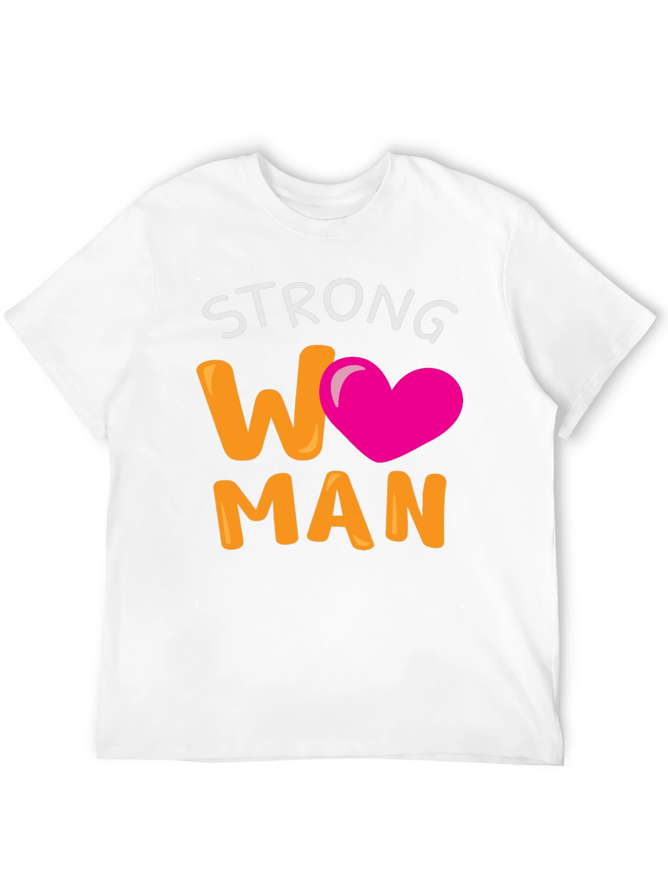 Strong Woman T-Shirt - Black Empowering Design