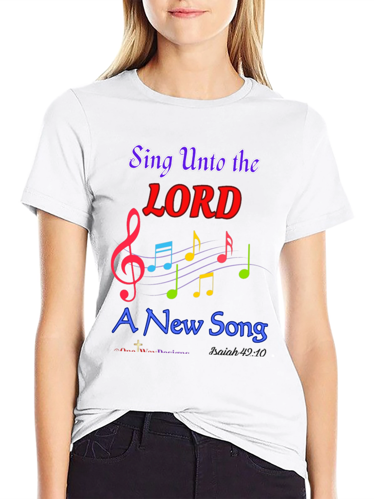 Sing Unto the Lord Christian T-Shirt