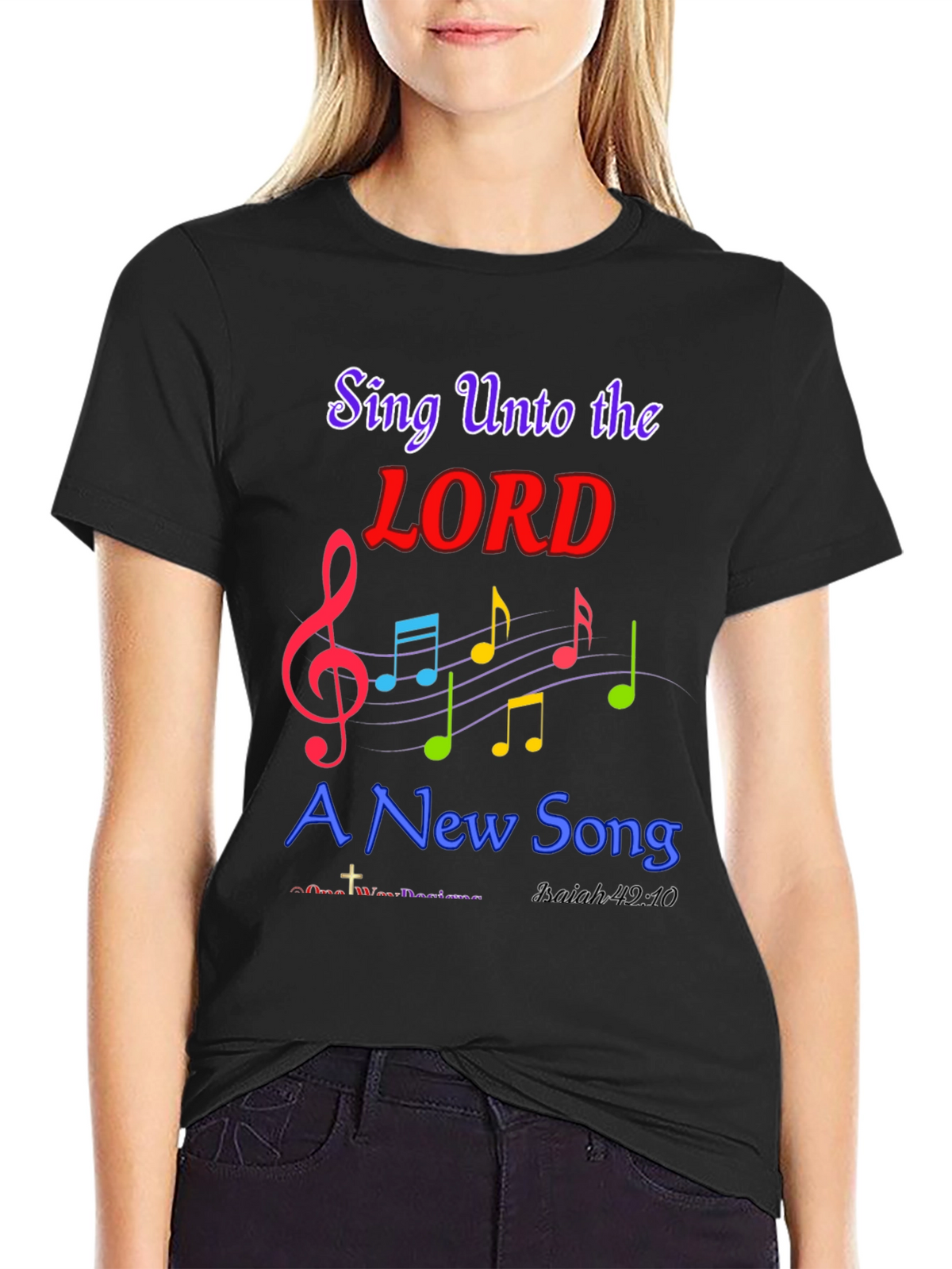 Sing Unto the Lord Christian T-Shirt
