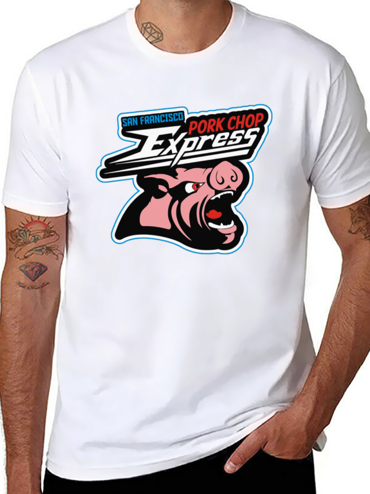 San Francisco Pork Chop Express Graphic Tee