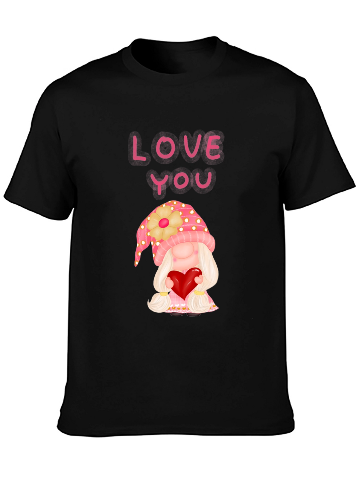 Love You Gnome Graphic Tee