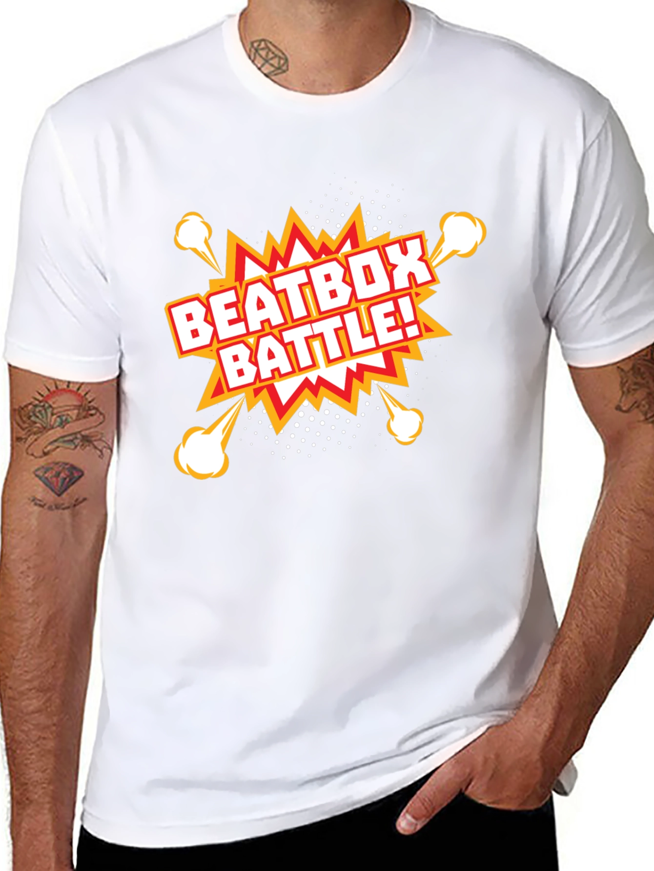Beatbox Battle Graphic Tee