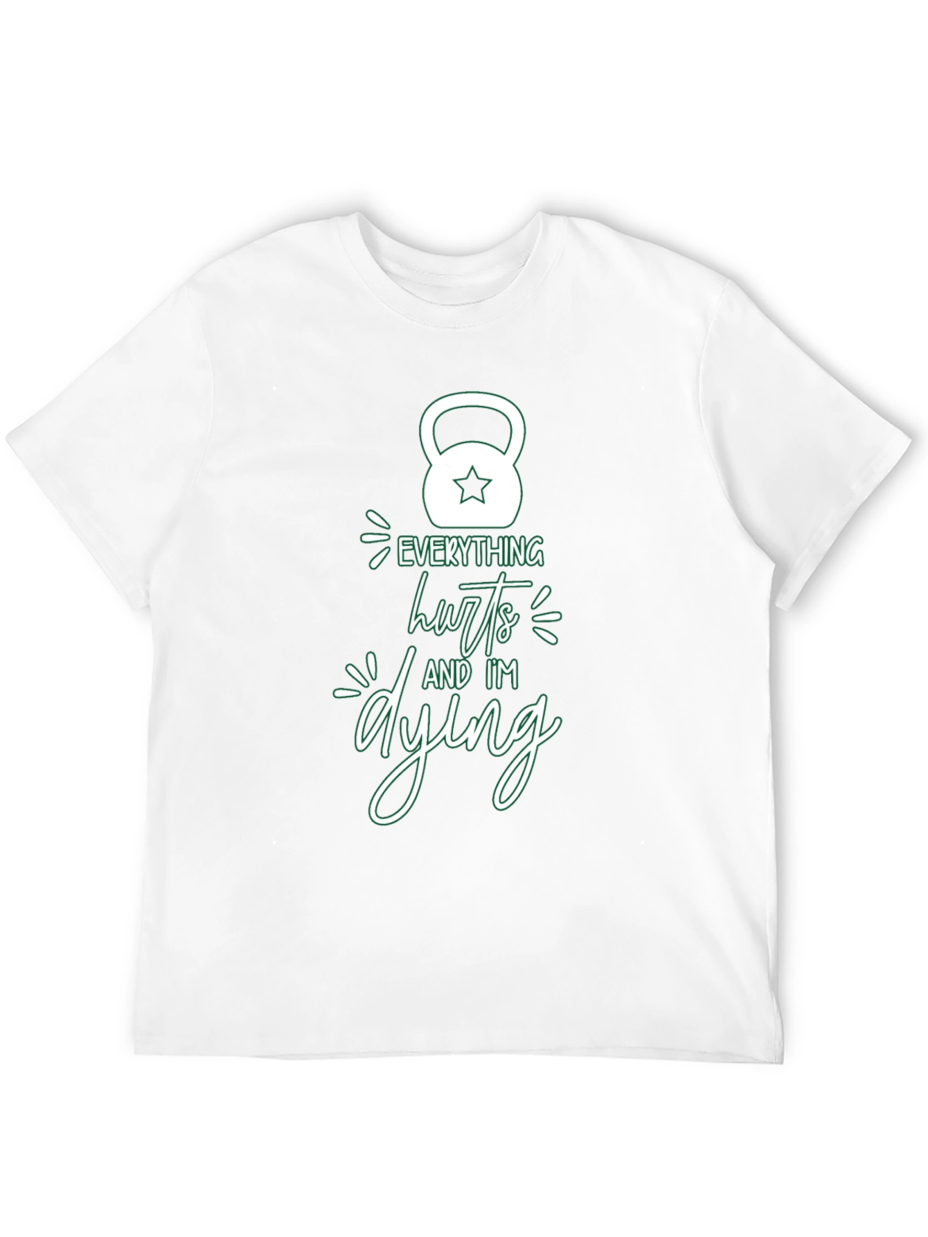 Everything Hurts Gym Workout T-Shirt
