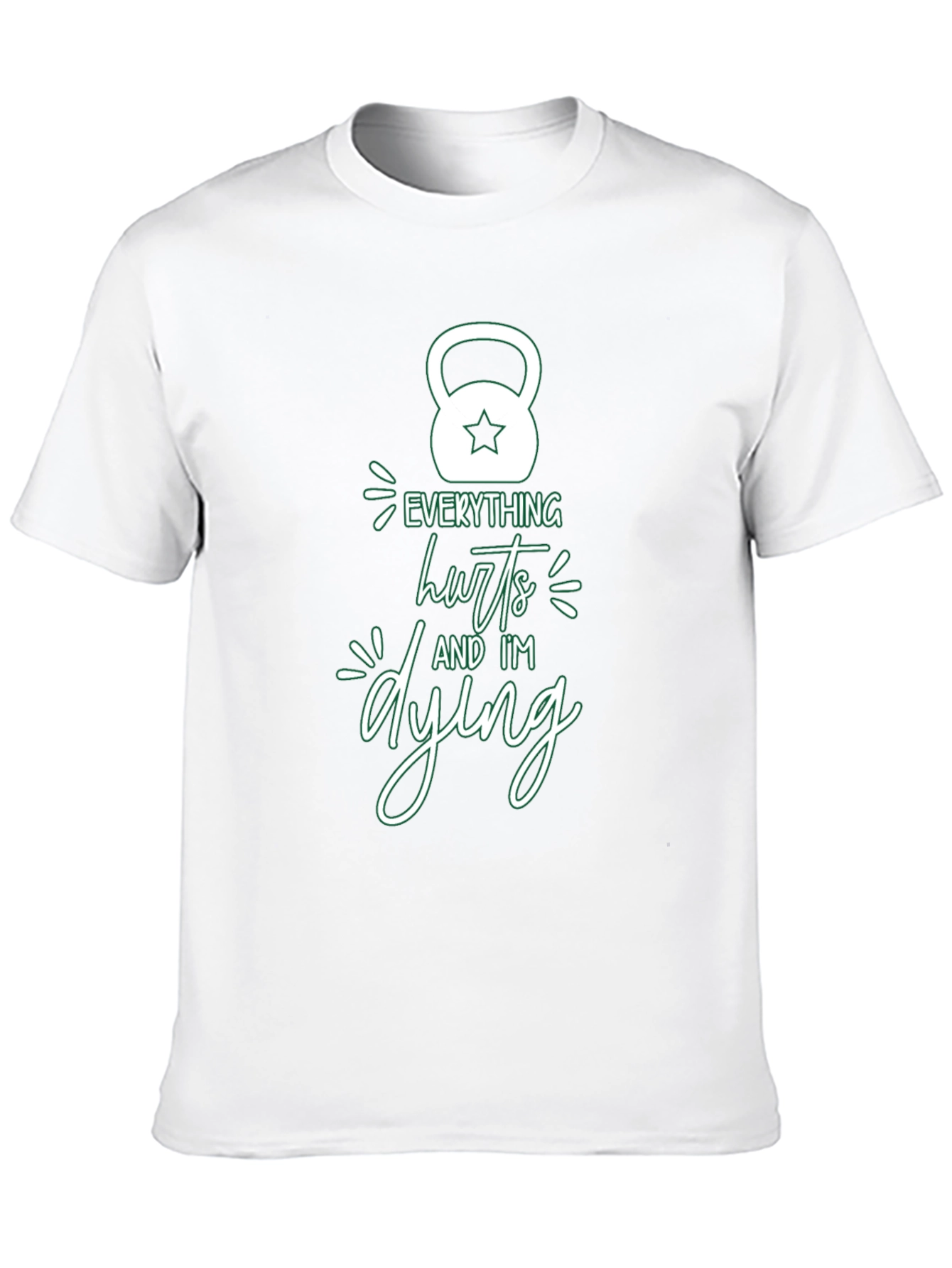 Everything Hurts Gym Workout T-Shirt