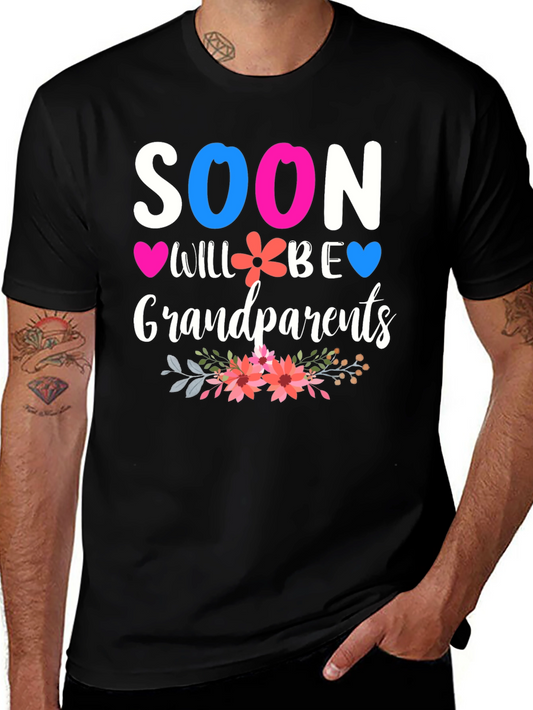 Soon to be Grandparents Graphic T-Shirt