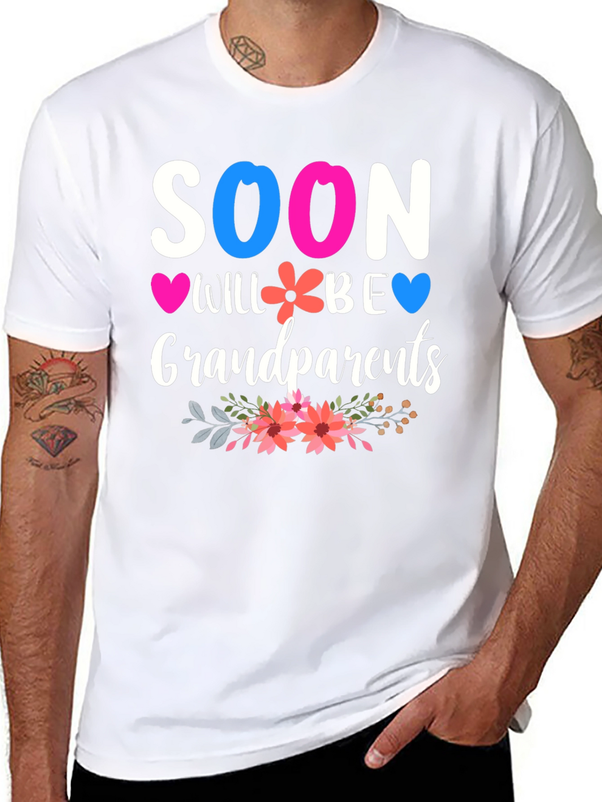 Soon to be Grandparents Graphic T-Shirt