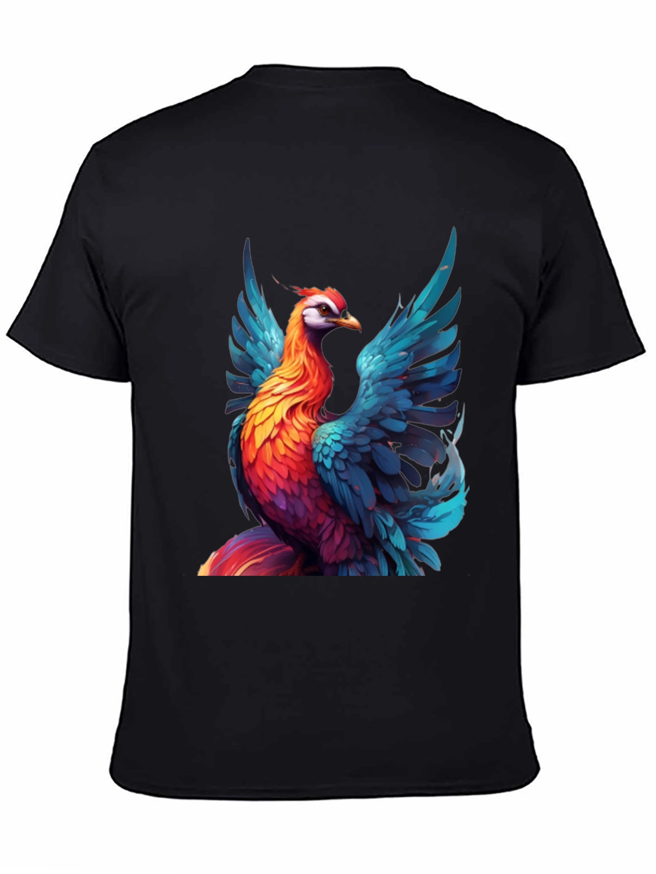 Vivid Phoenix Graphic T-Shirt - Bold Style