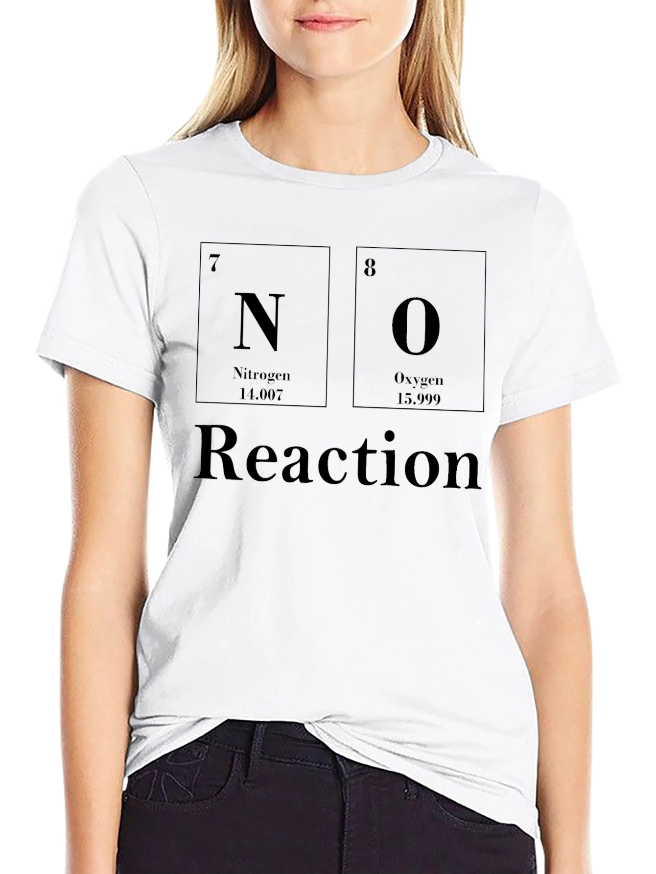 Funny Chemistry No Reaction T-Shirt