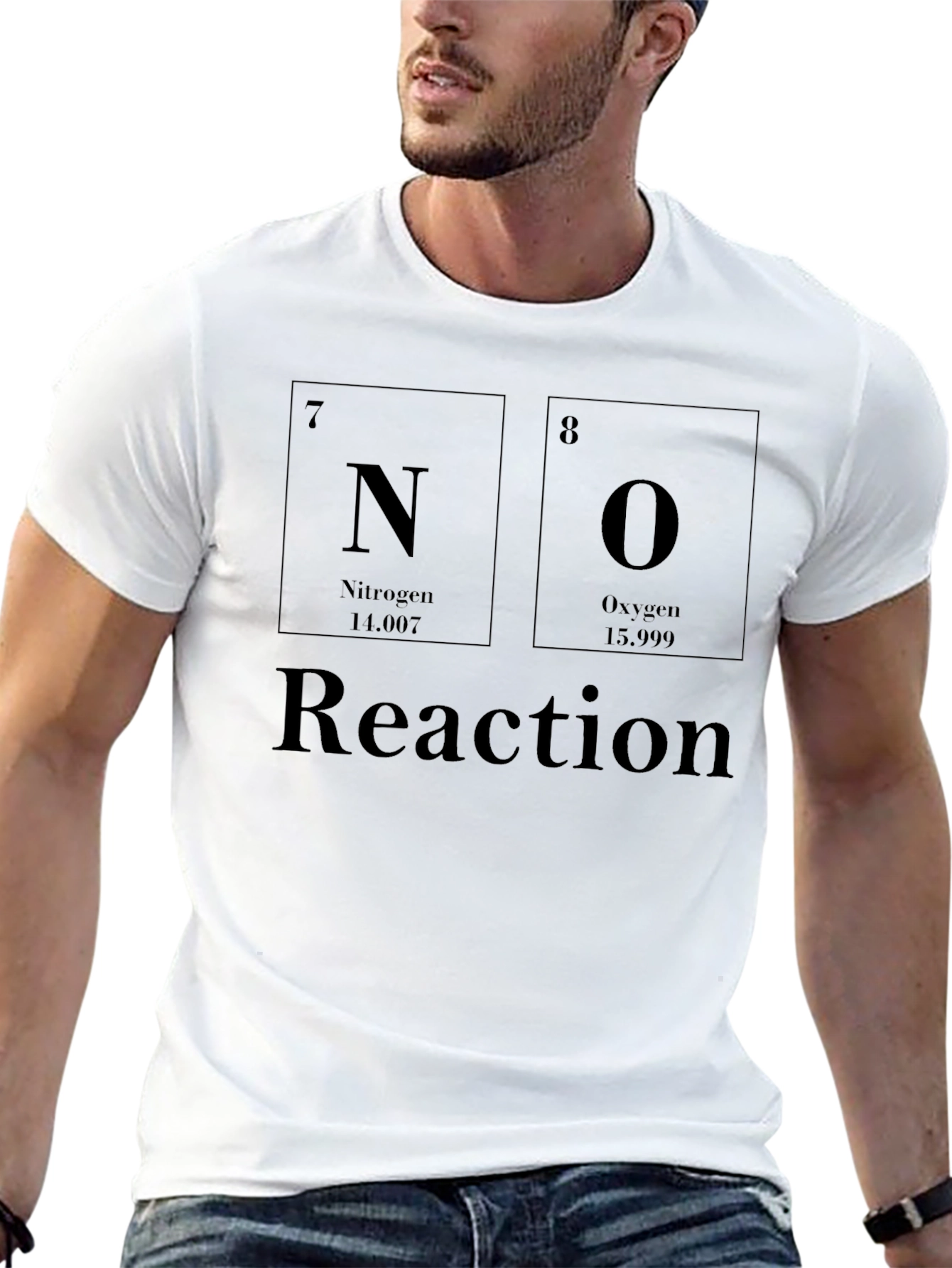 Funny Chemistry No Reaction T-Shirt