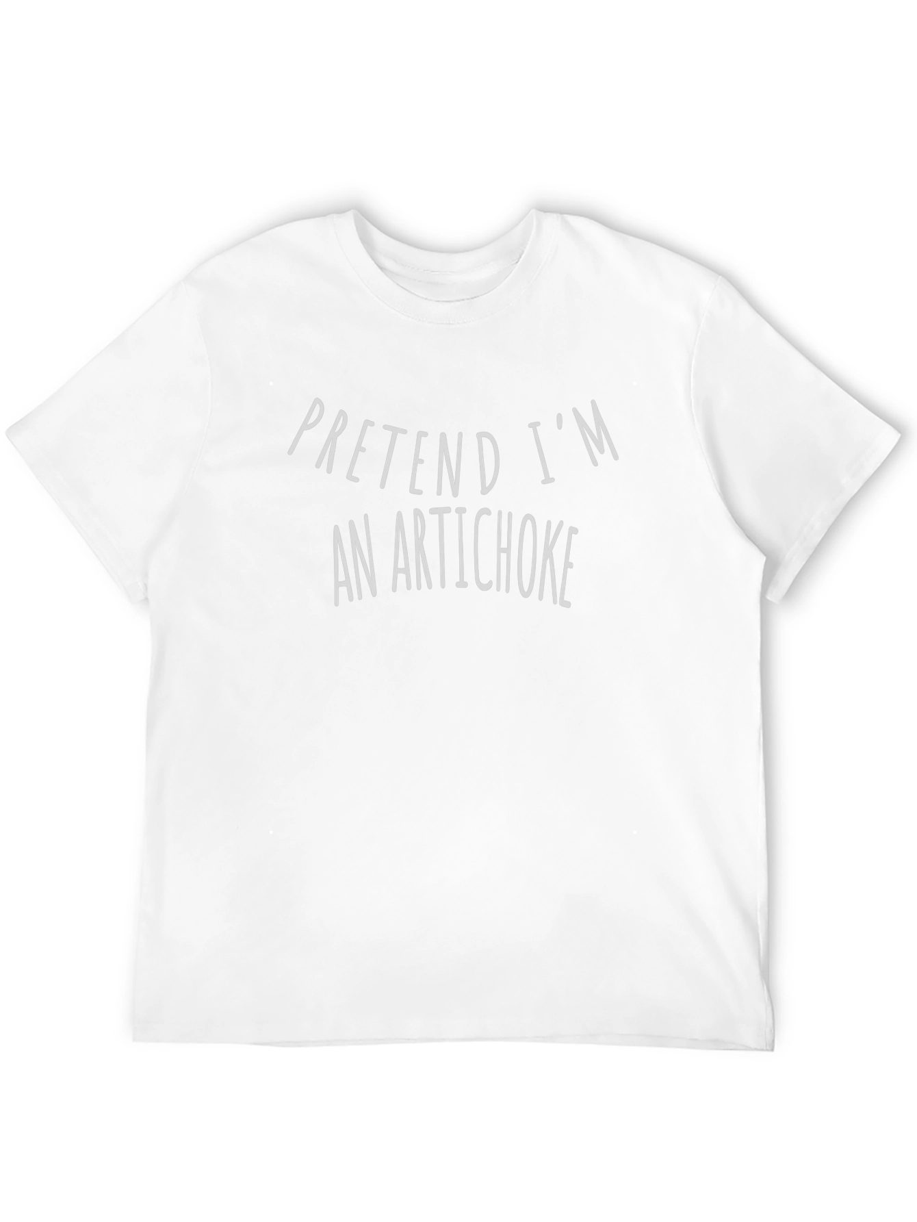 Pretend Im An Artichoke T-Shirt - Funny Costume Tee