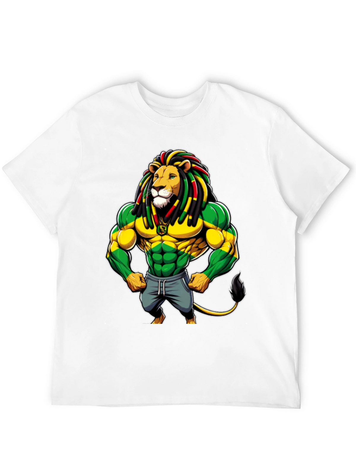 Rasta Lion Graphic Tee
