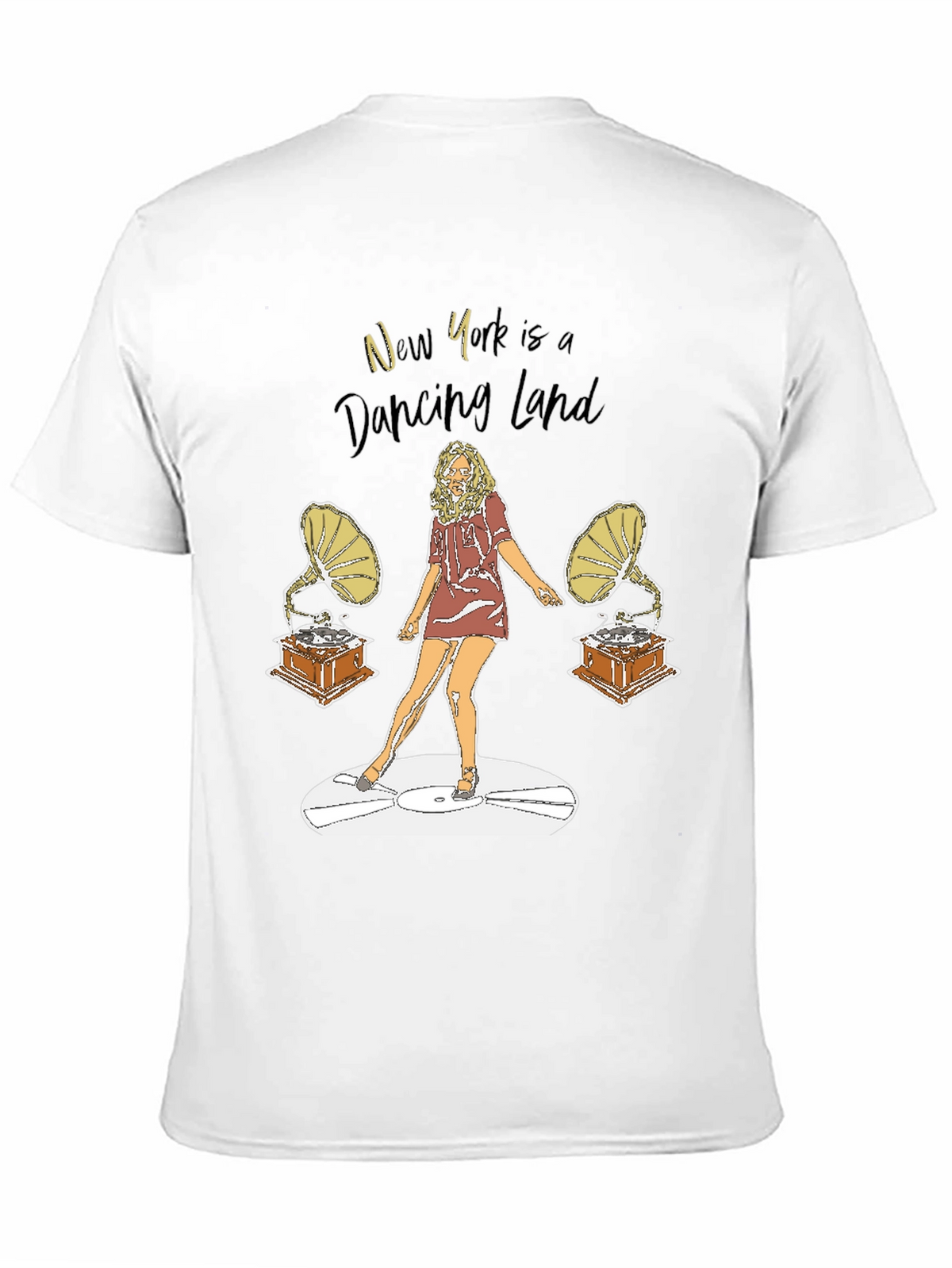 New York Dancing Land Graphic Tee
