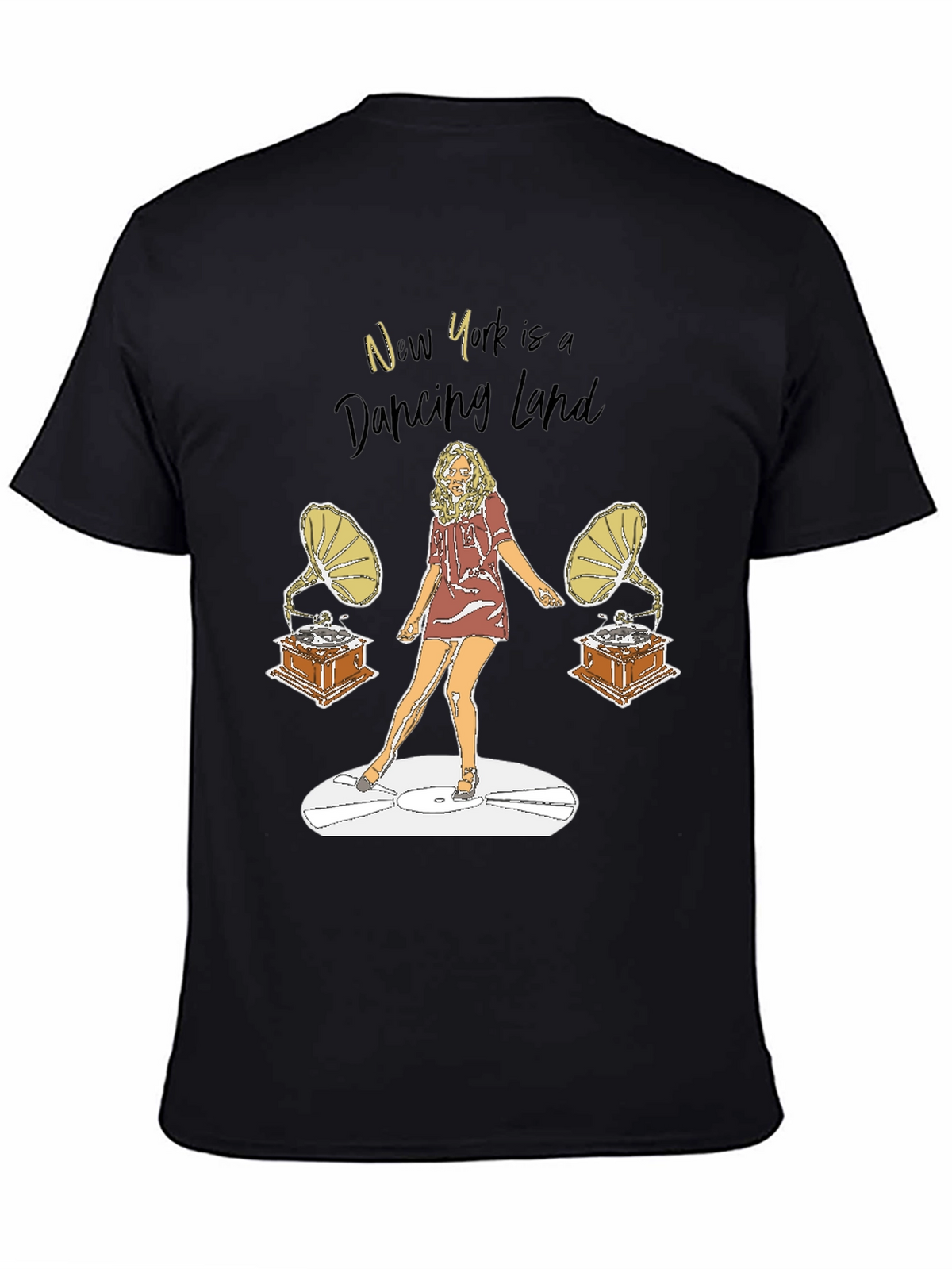 New York Dancing Land Graphic Tee
