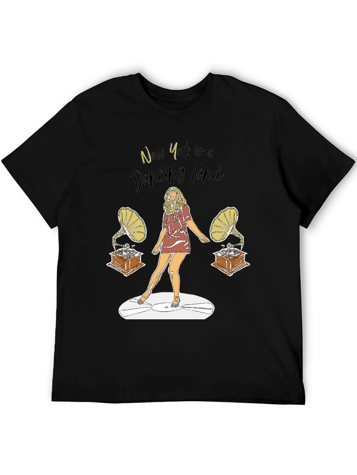 New York Dancing Land Graphic Tee